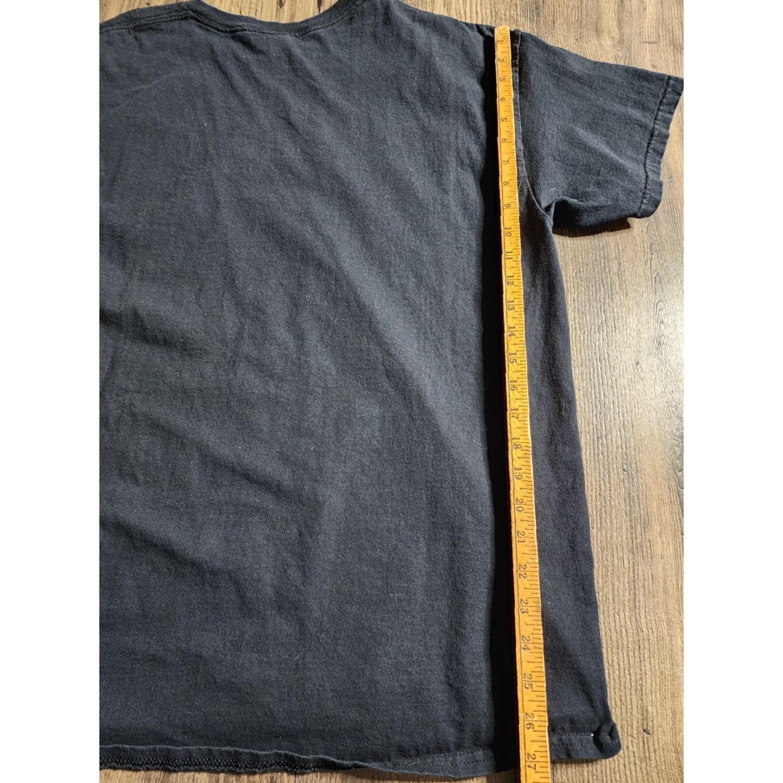Gildan Mens XL Salem MA Witch Museum Reaper Graveyard Travel T Shirt Distressed Size US XL / EU 56 / 4 - 2 Thumbnail