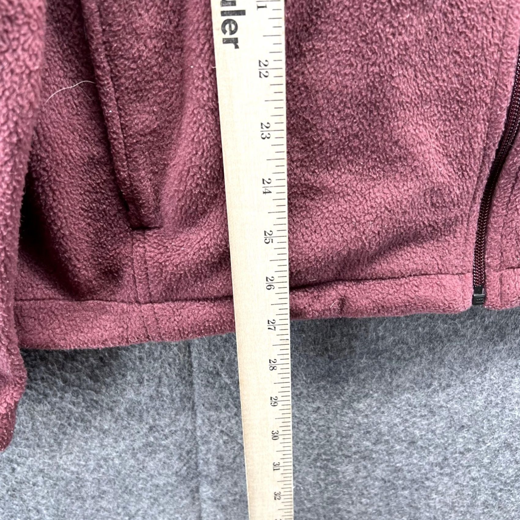 Vintage Columbia Sweater Men M Burgundy Full Zip Logo Mock Neck Size US M / EU 48-50 / 2 - 7 Thumbnail