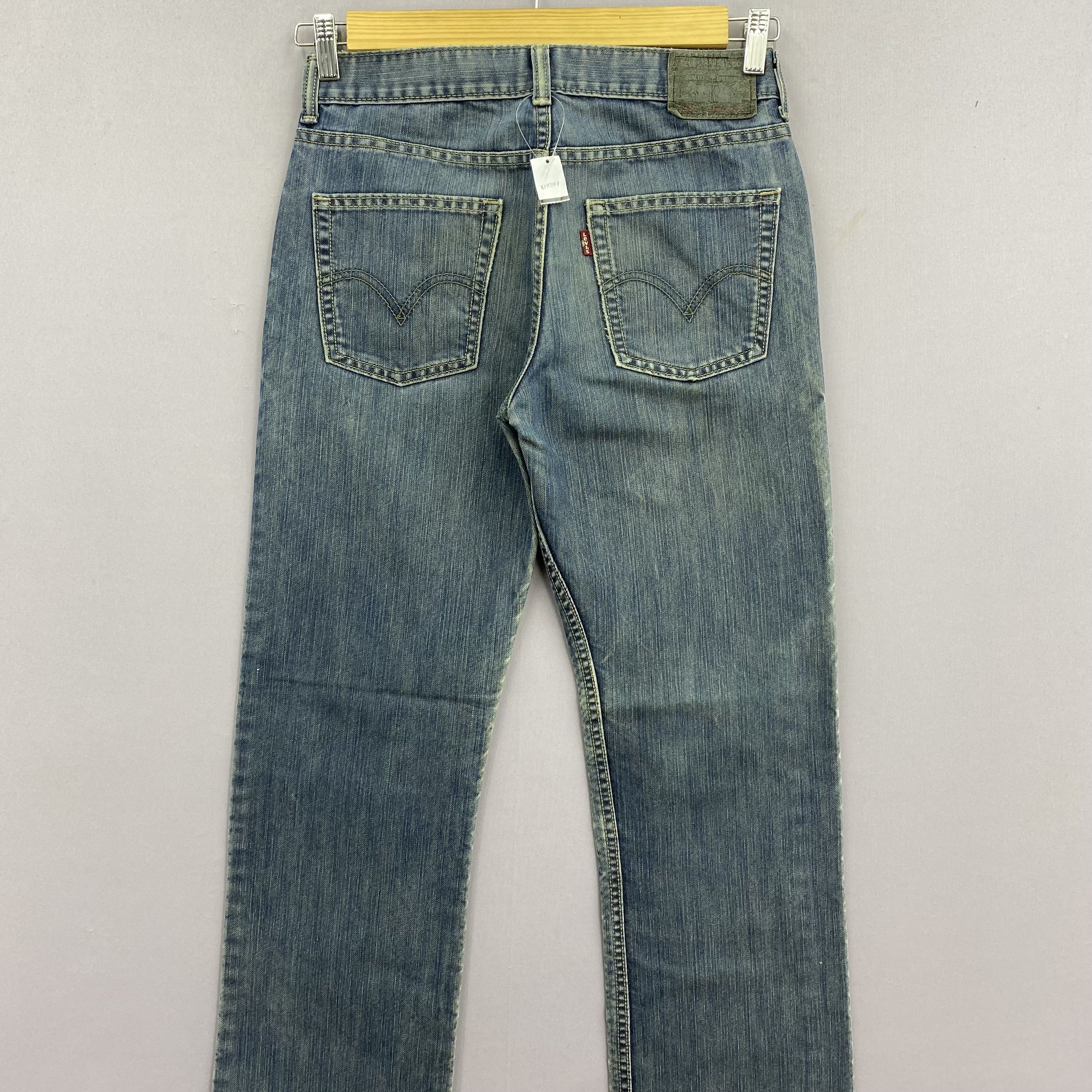 Levi's Vintage Levis 514 Jeans Distressed Stone Wash Denim BS47167 Size 28" / US 6 / IT 42 - 4 Thumbnail
