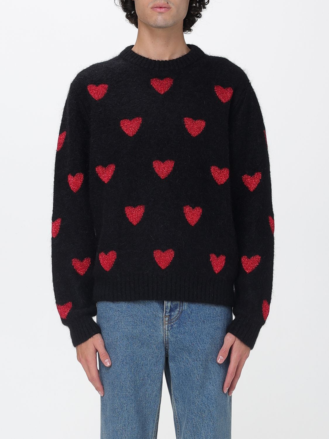 Valentino Valentino Sweater Men Black Size US M / EU 48-50 / 2 - 1 Thumbnail