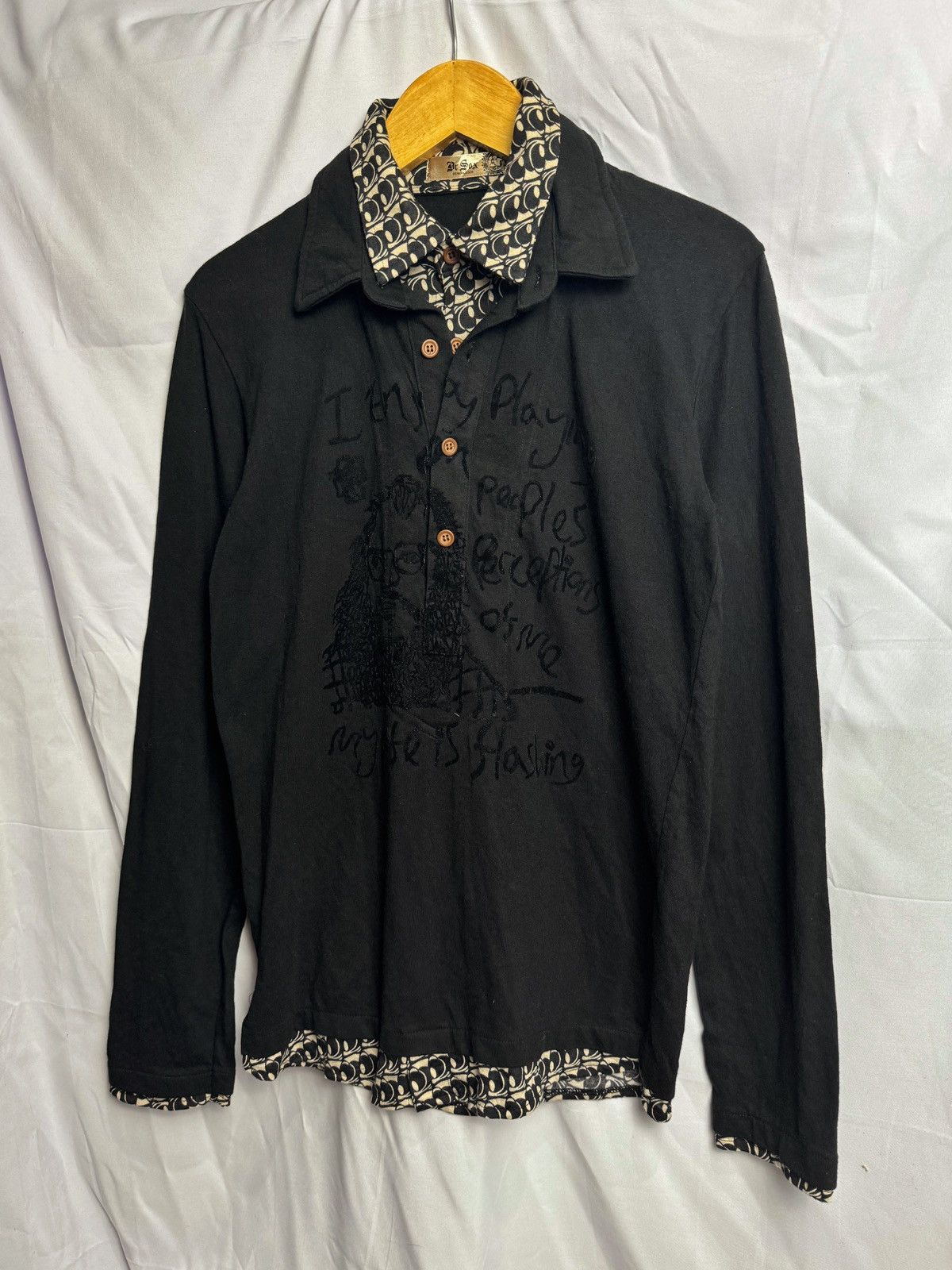 Hysteric Glamour × If Six Was Nine × Japanese Brand Japanese Drsox Poem Double Layers Size US M / EU 48-50 / 2 - 2 Thumbnail