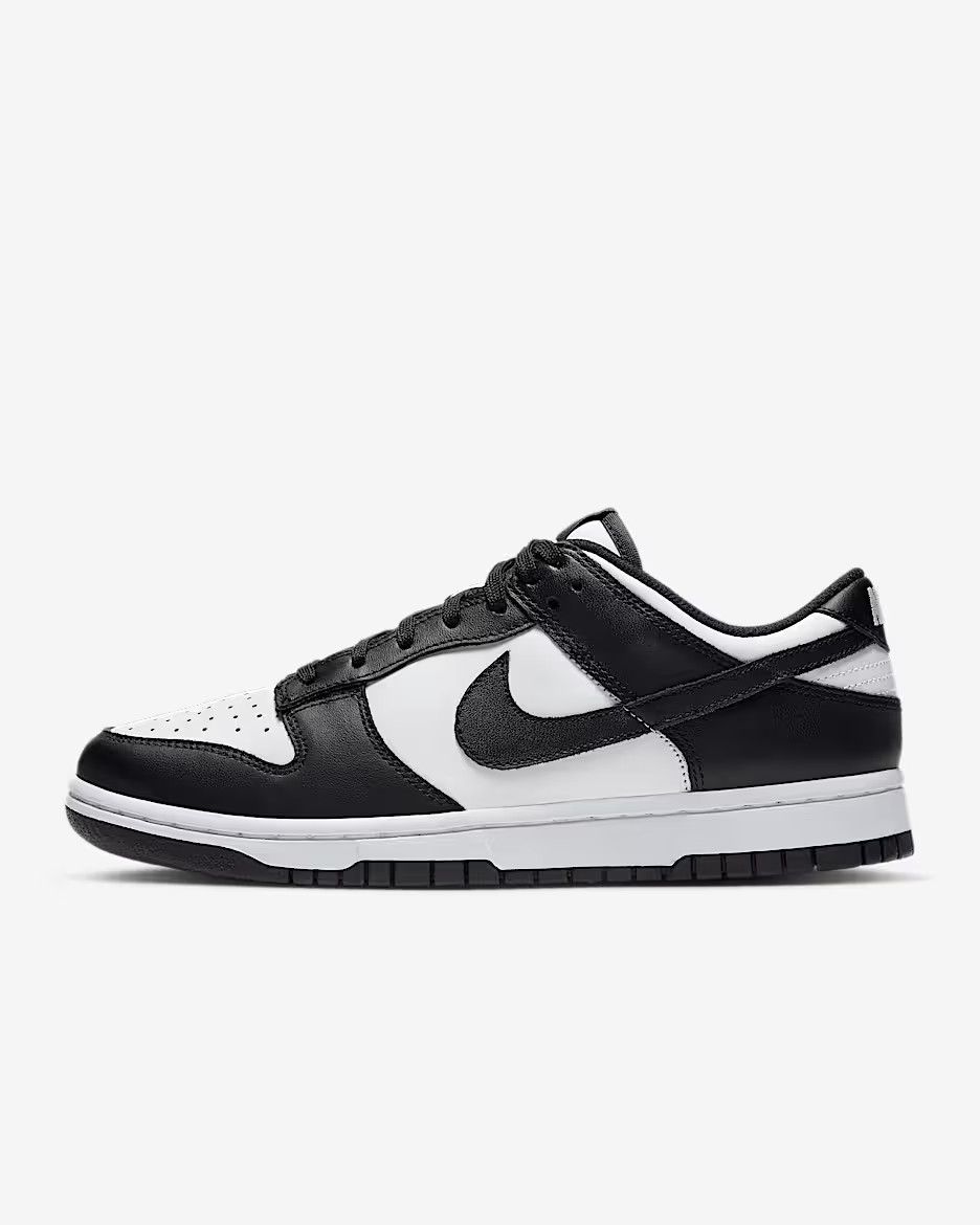 Nike Nike Dunk Low Retro White Black Panda Size US 10.5 / EU 43-44 - 2 Thumbnail