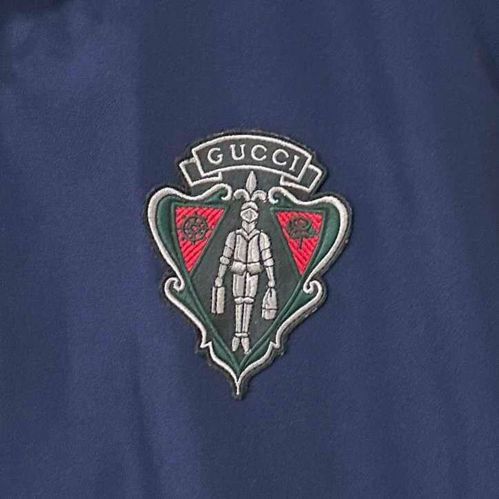 Gucci Embroidered Logo Striped Gucci Jacket-2506 Size US L / EU 52-54 / 3 - 3 Thumbnail