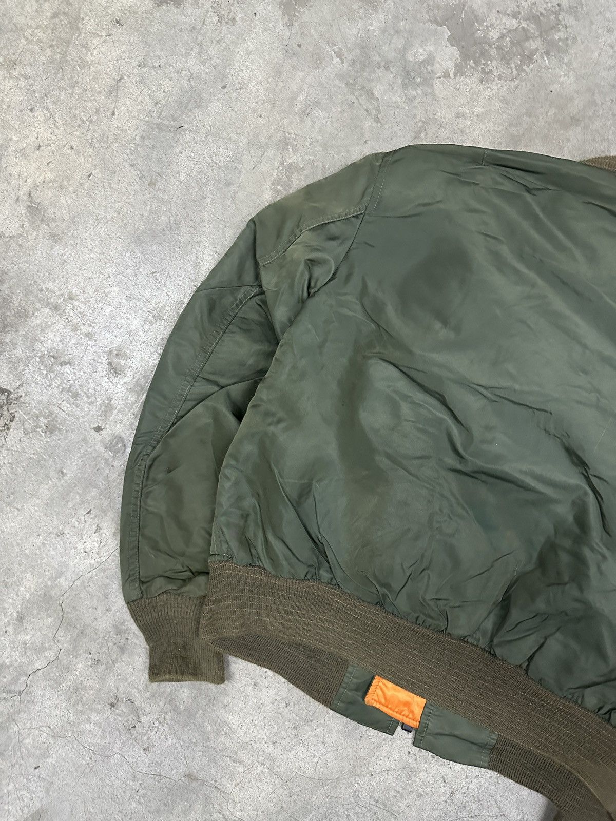 Vintage Vintage 70s MA-1 Us Air Force Flight Jacket Size US M / EU 48-50 / 2 - 12 Thumbnail