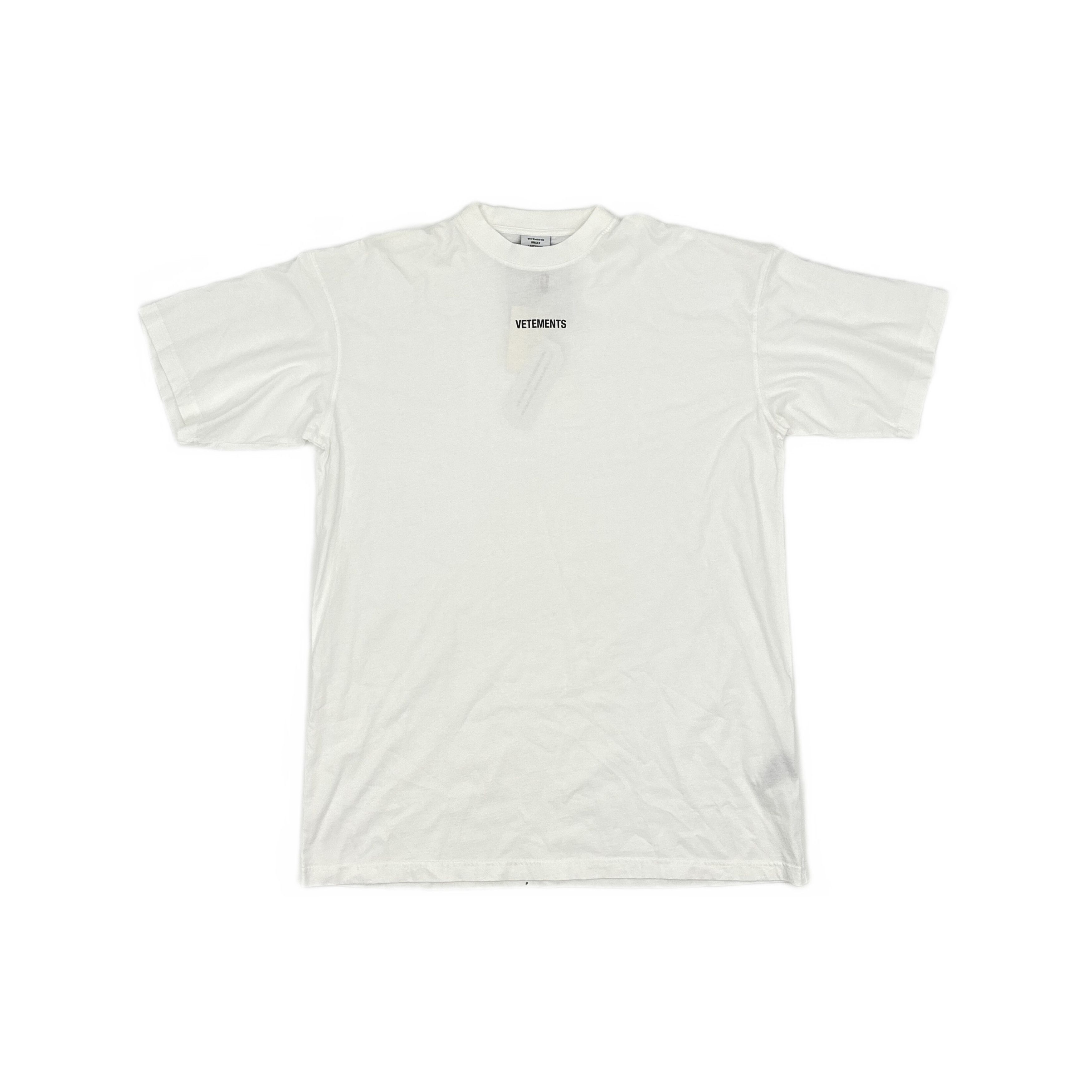Vetements Vetements Logo Print T-Shirt Size M Size US M / EU 48-50 / 2 - 1 Thumbnail