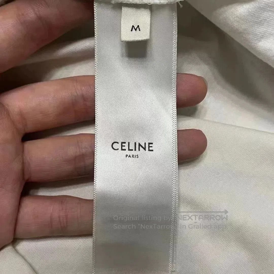 Celine Celine Carriage Logo Short Sleeve M. Size US M / EU 48-50 / 2 - 2 Thumbnail