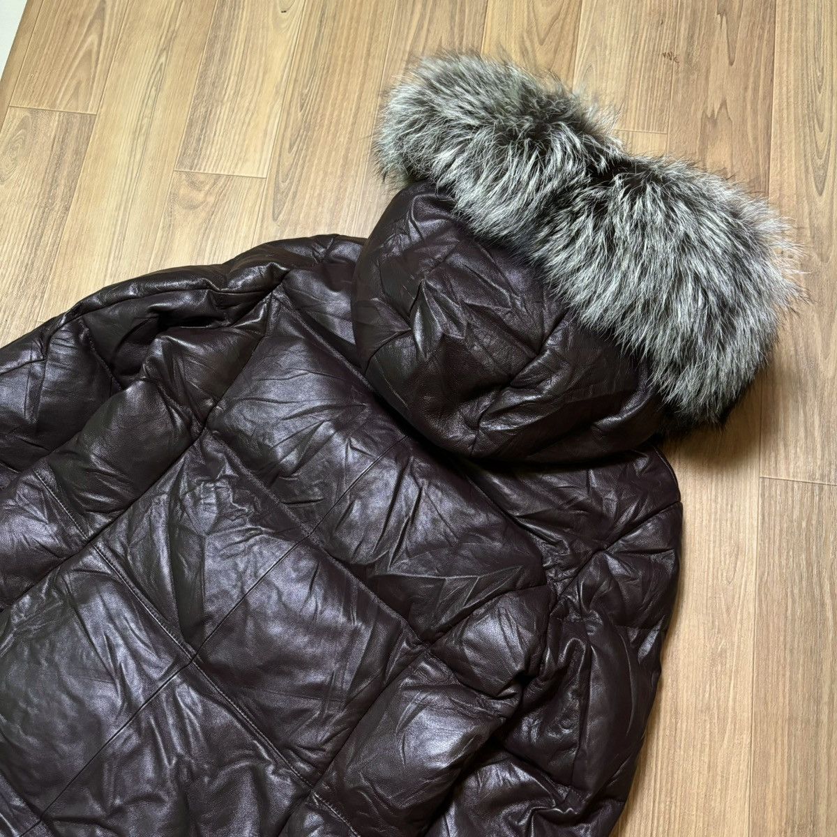 14th Addiction × If Six Was Nine × Le Grande Bleu (L.G.B.) Oryany fur silver fox down puffer jacket lgb style Size US M / EU 48-50 / 2 - 7 Thumbnail
