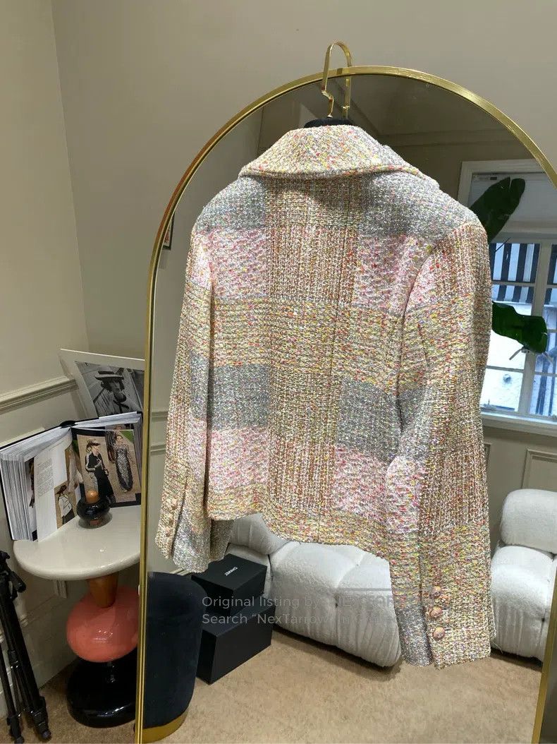 Chanel Chanel 24c sequin glitter diamond button jacket Size XXS / US 00 / IT 34 - 3 Thumbnail