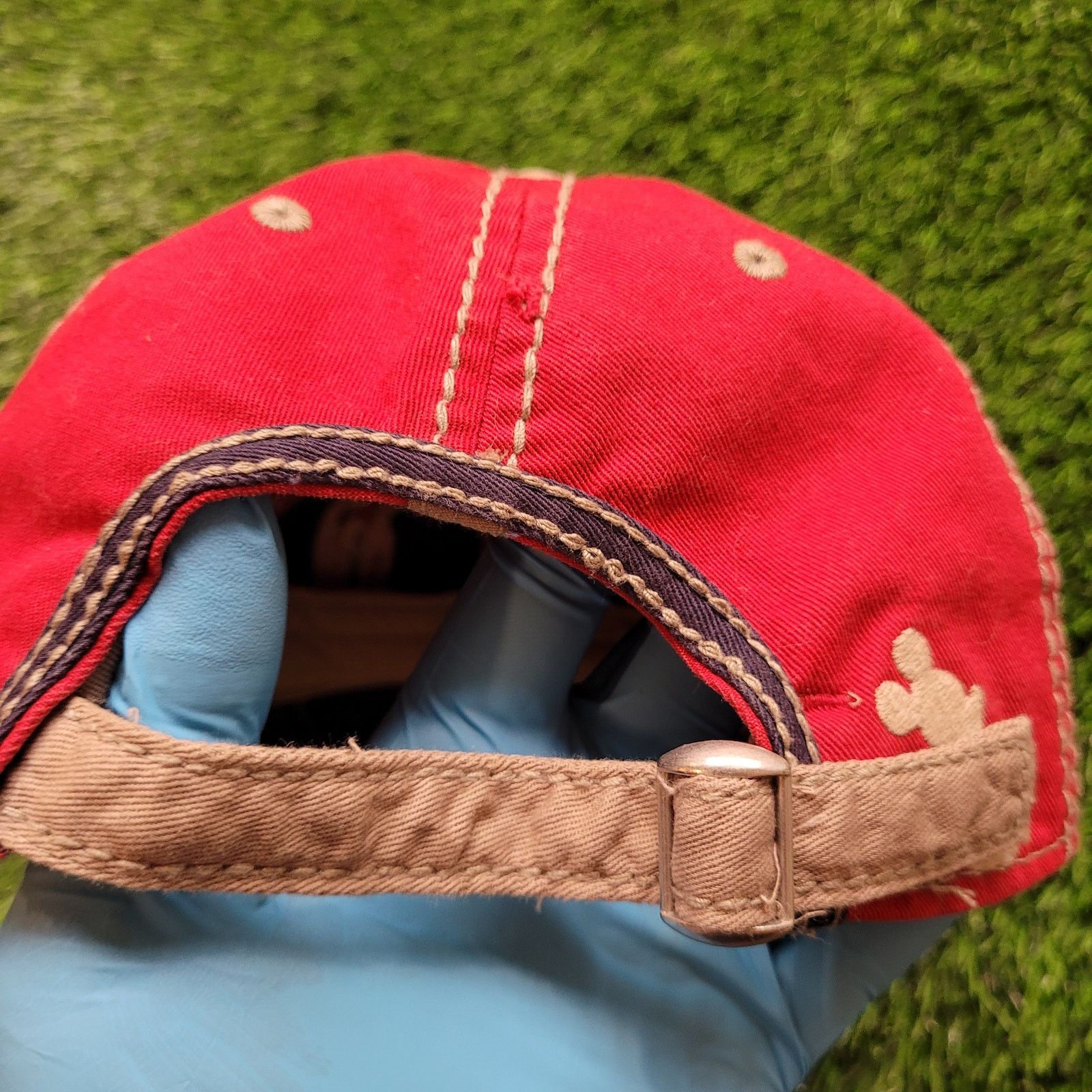 Disney Y2K Disneyland Distressed Collegiate Strapback Women Hat Cap Size ONE SIZE - 6 Thumbnail