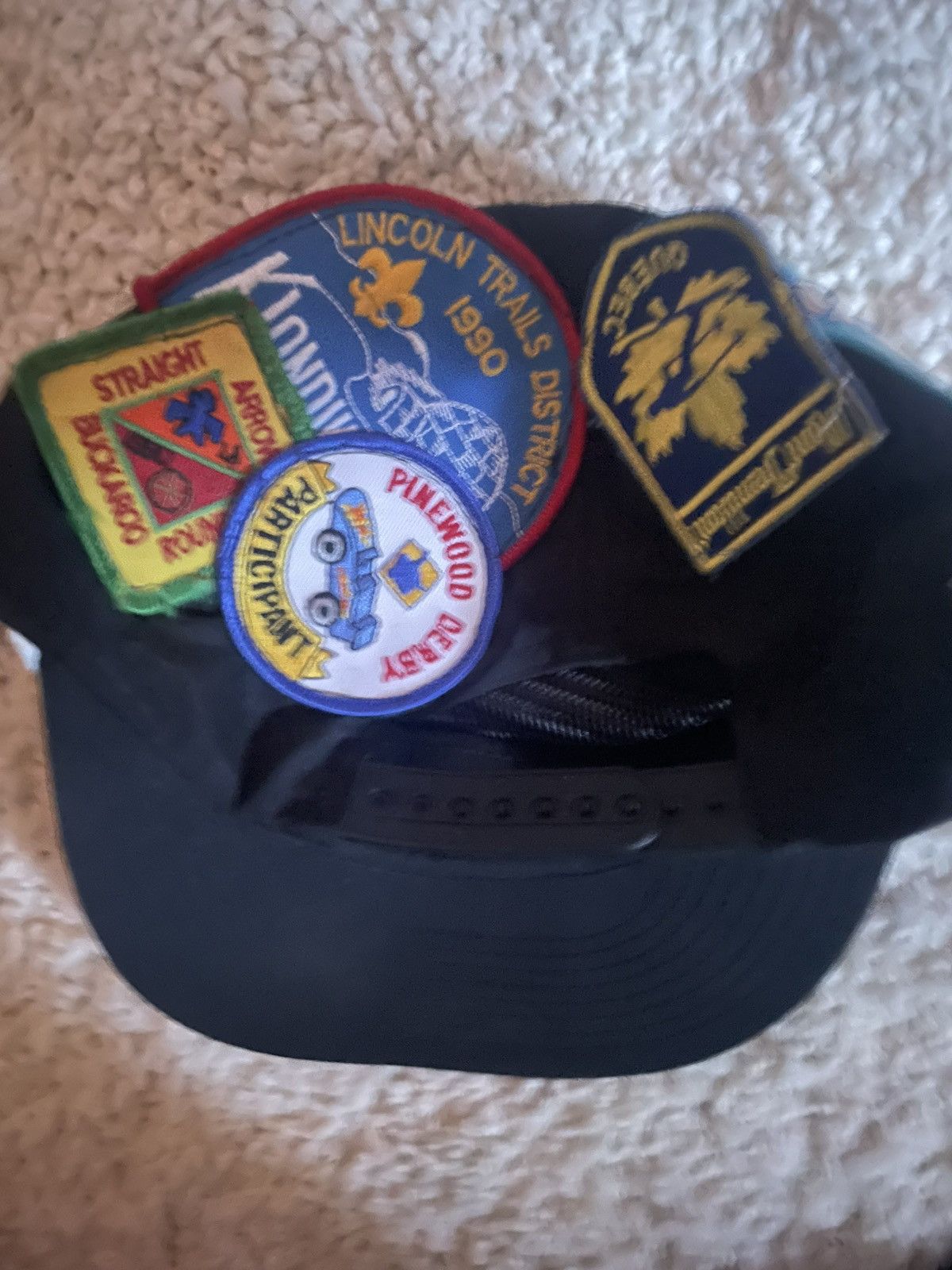 Japanese Brand × Vintage Patchwork Hat Size ONE SIZE - 4 Thumbnail