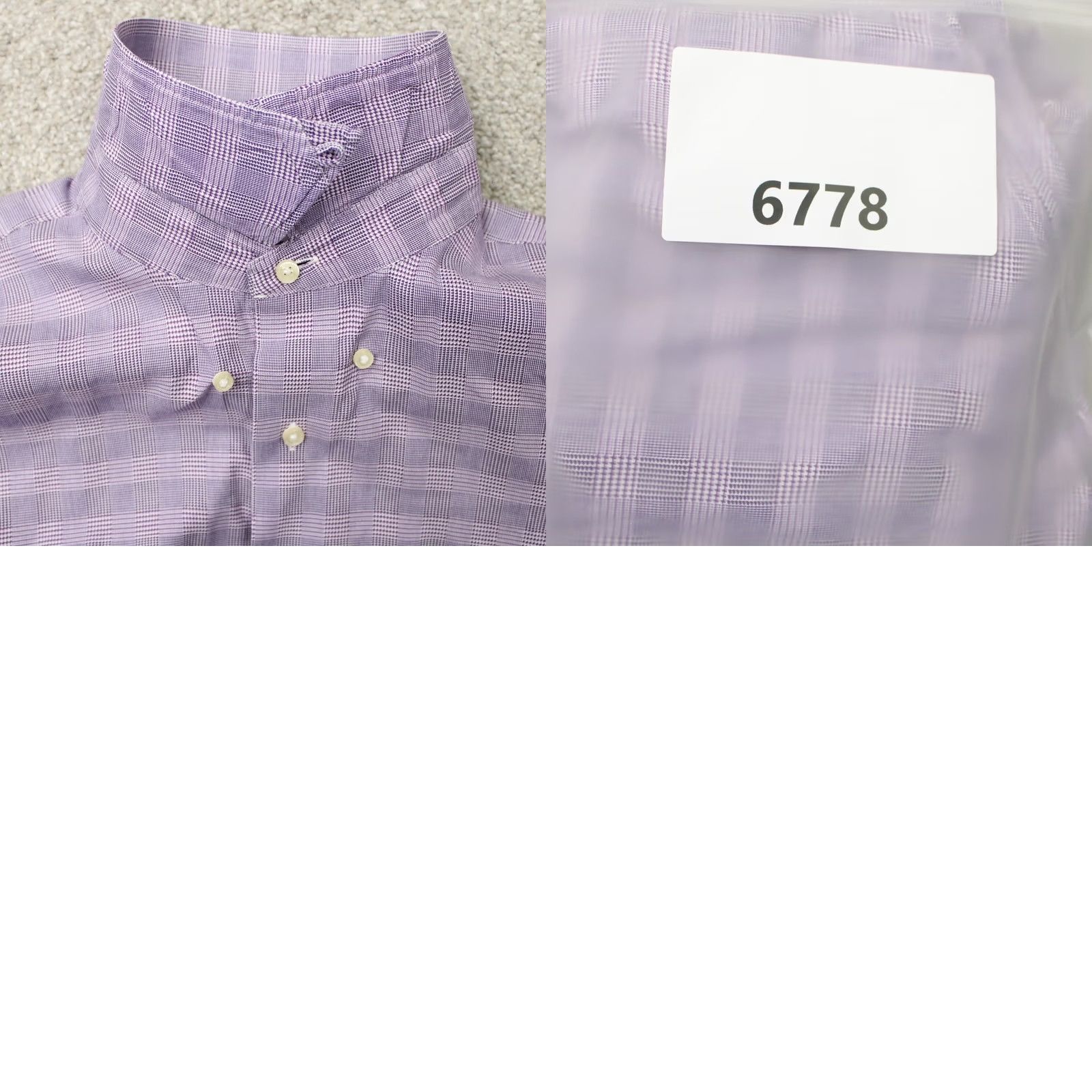 Tommy Bahama Tommy Bahama Shirt Mens 17 36/37 Purple 100% Cotton Long Sleeve Button Down Size US XL / EU 56 / 4 - 9 Thumbnail
