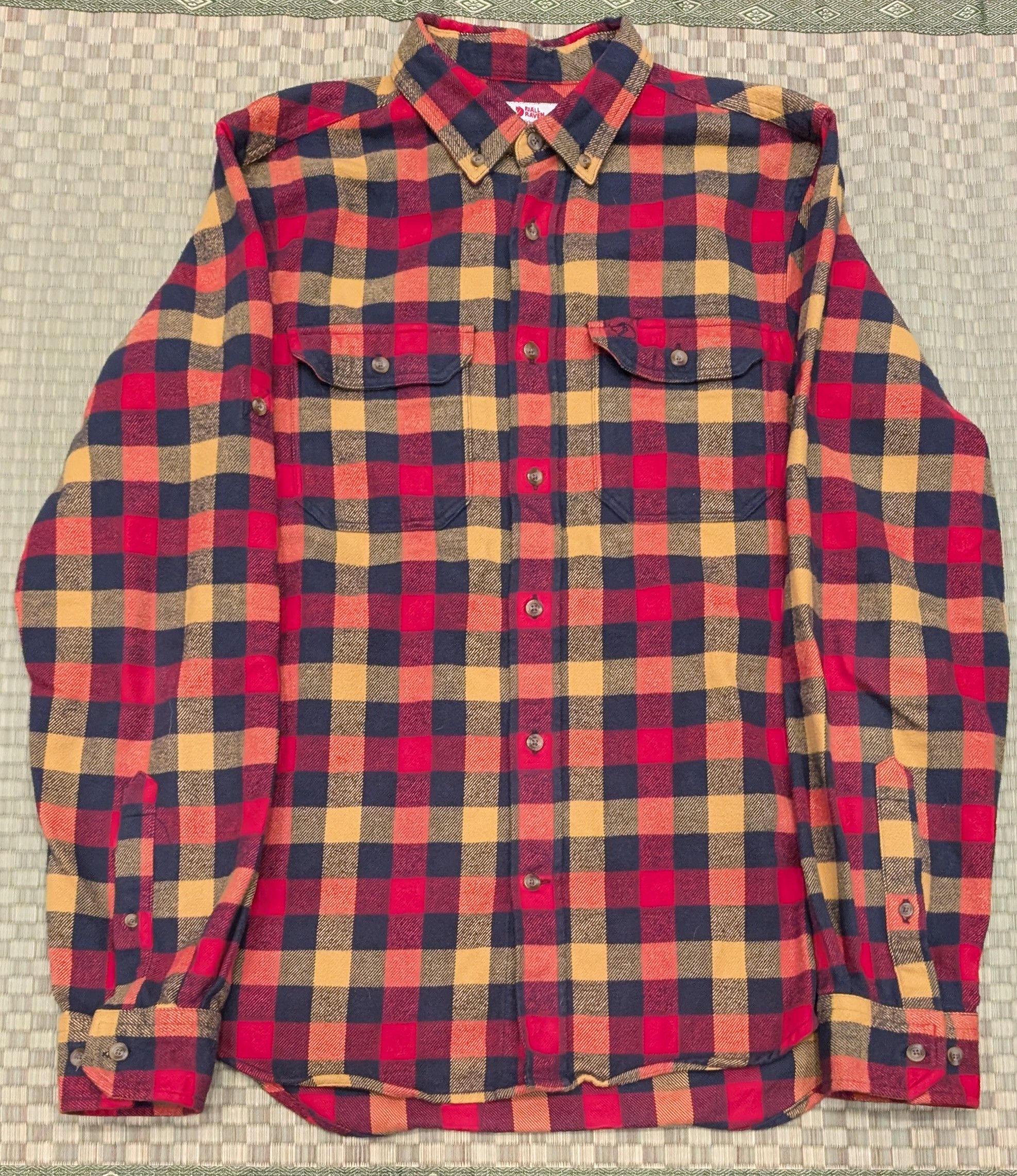 Fjallraven Fjallraven Skog Flannel Shirt Slim Fit Made in Morocco Size US S / EU 44-46 / 1 - 1 Thumbnail