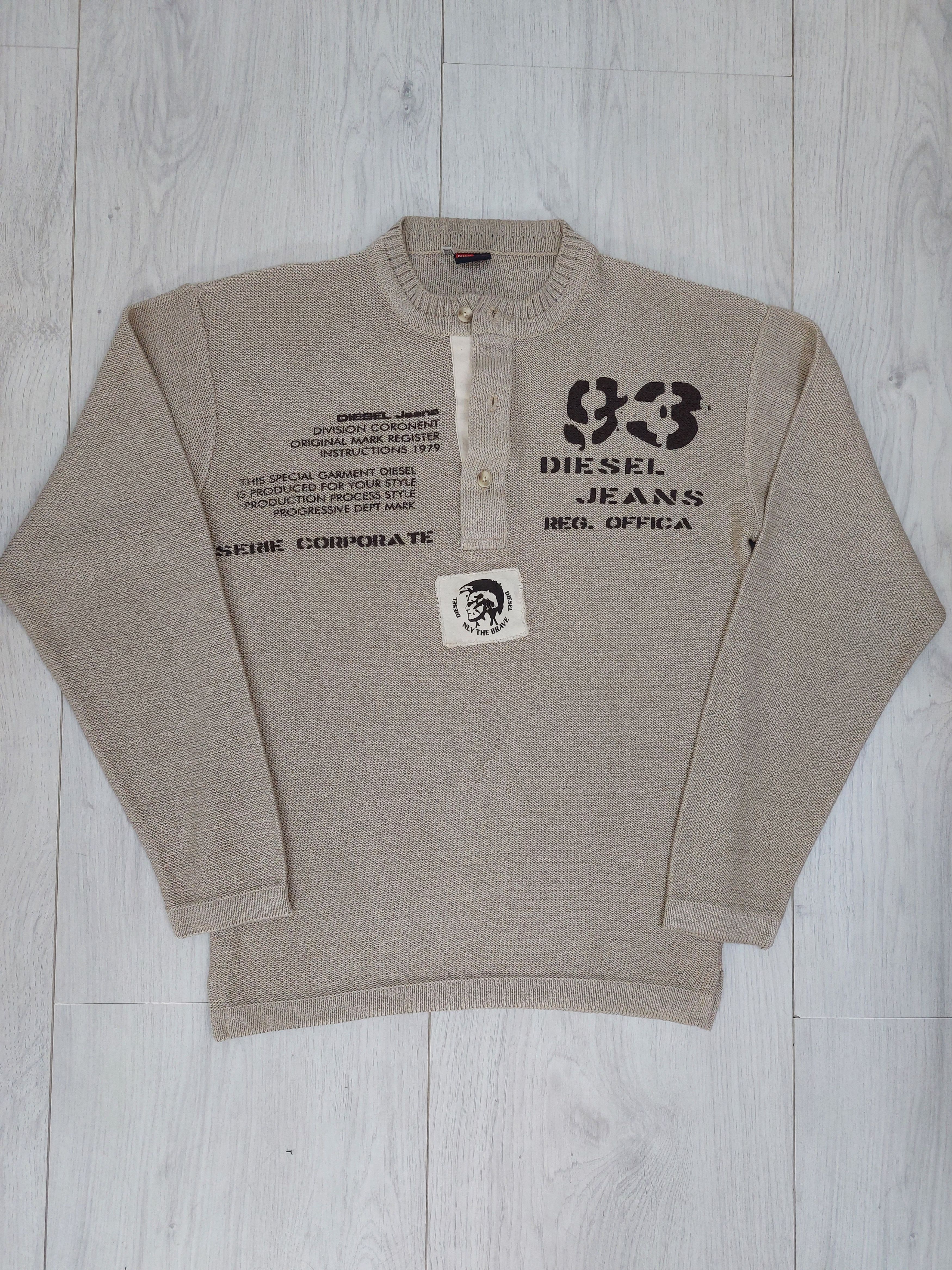 Diesel Vintage Diesel Sweater y2k archive opium avant garde