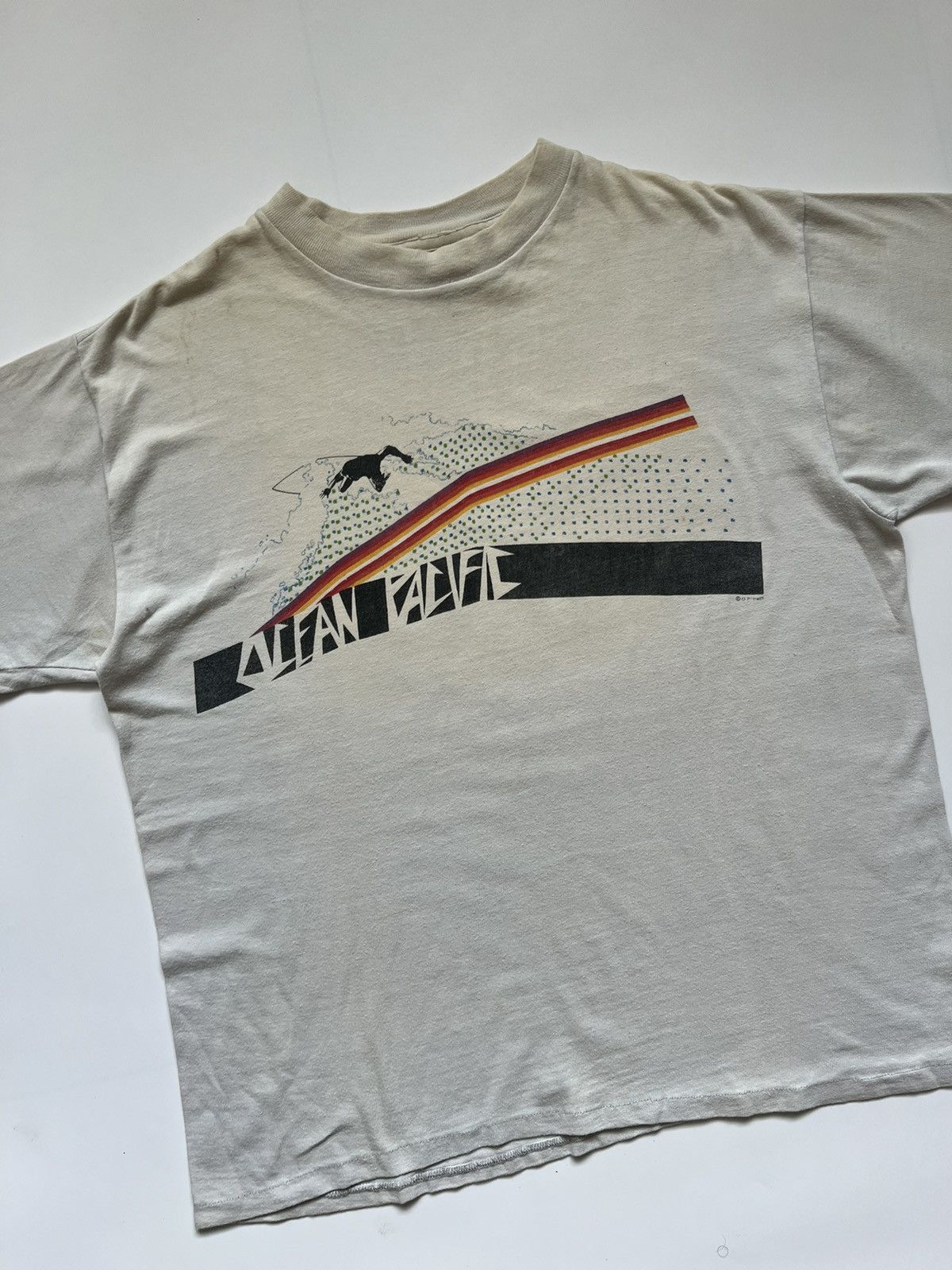 Ocean Pacific × Vintage 1980s Ocean Pacific Surf Vintage Tees Size US M / EU 48-50 / 2 - 6 Thumbnail