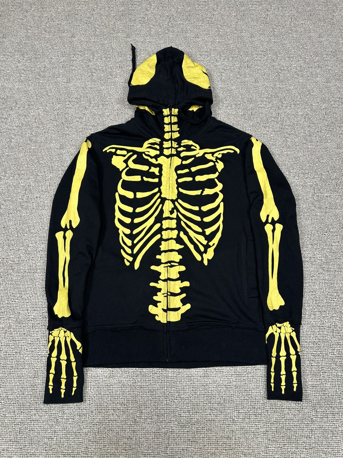 14th Addiction Full Skeleton Bone Punk Agent Kapital Style Hoodie Z313 Size US M / EU 48-50 / 2 - 1 Thumbnail