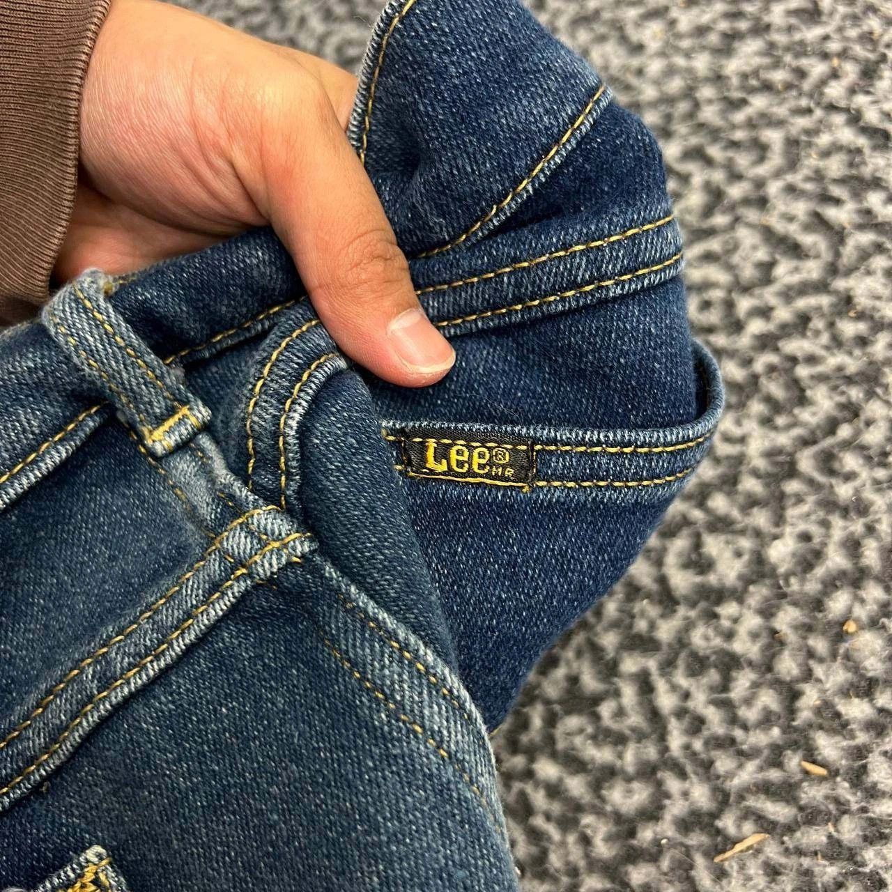 Lee Lee Jeans Women 16 Faded Denim Pants Straight Pockets 30x31 Size 30" / US 8 / IT 44 - 6 Thumbnail