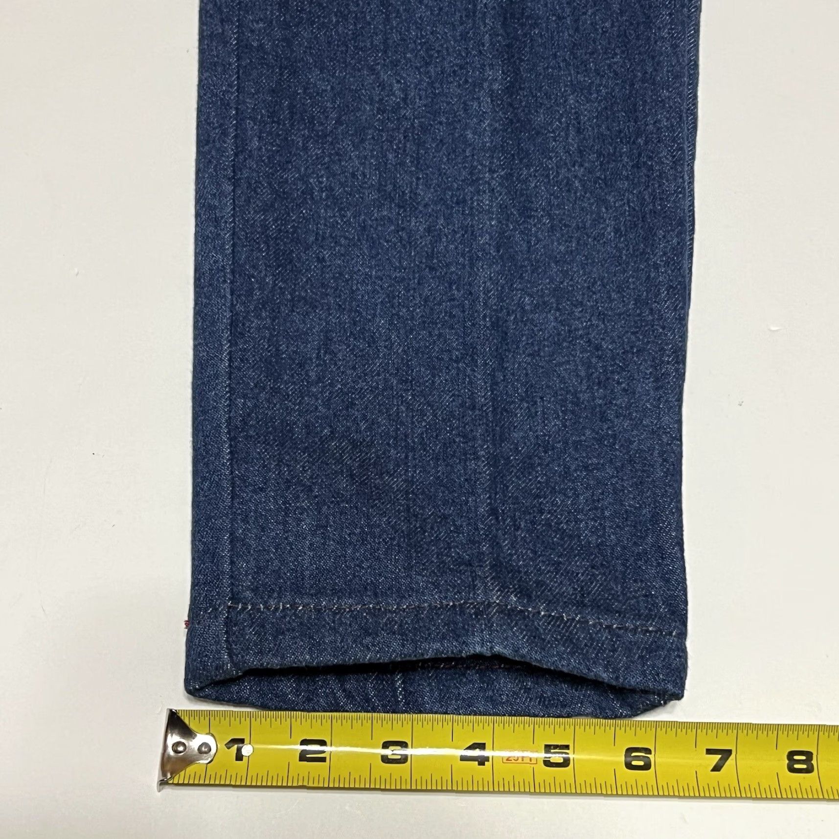 Vintage VINTAGE L.L. Bean Jeans Womens 32x29 Flannel Lined High Rise Tapered 5-Pocket Blue Winter Fall Spring USA Comfort Size 24" / US 00 / IT 34 - 6 Thumbnail