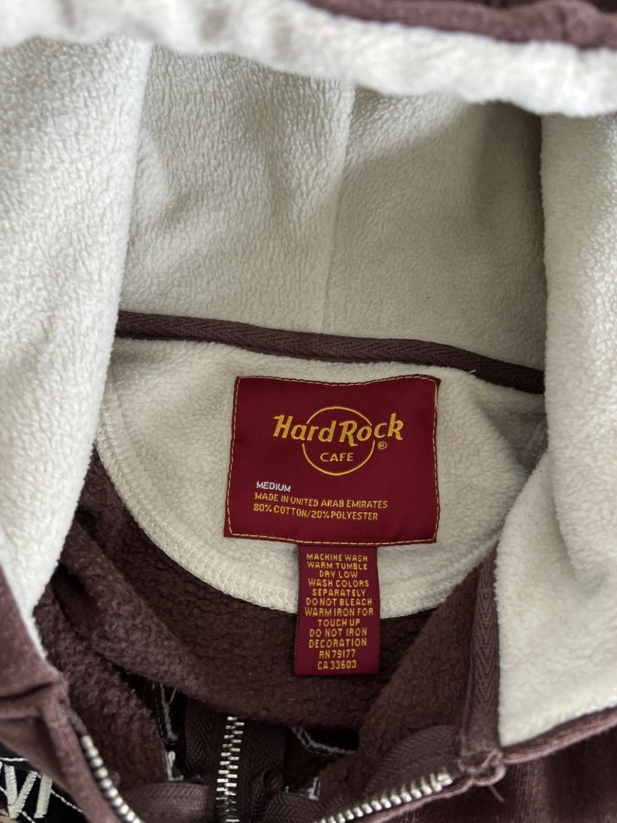 Vintage Vintage hard rock zip hoodie y2k hoodie swag Size US M / EU 48-50 / 2 - 6 Thumbnail