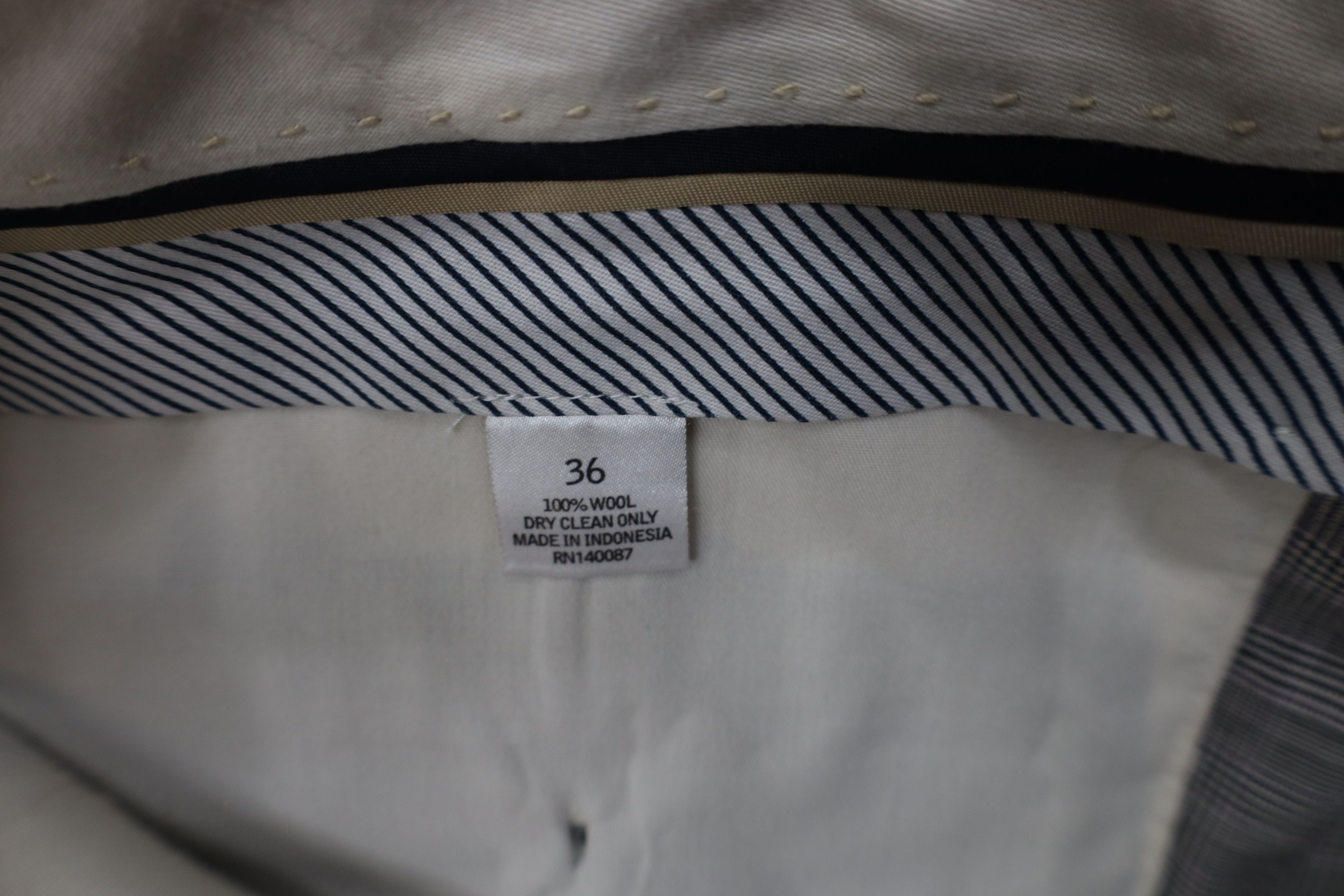 Vintage Vintage 90s Streetwear Wide Leg Chino Pants Houndstooth Size US 36 / EU 52 - 7 Thumbnail