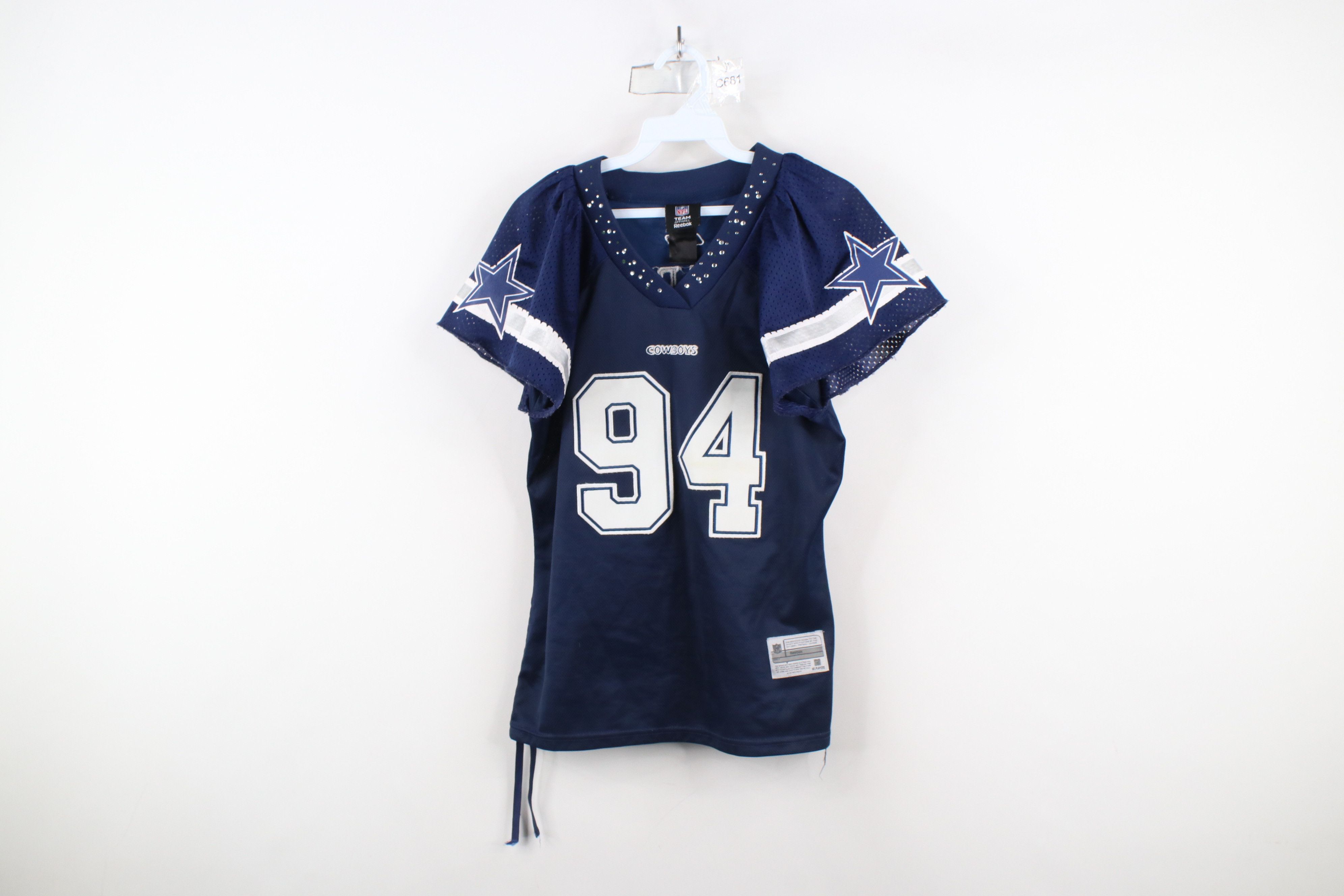 Reebok × Vintage Vintage Reebok Ware Dallas Cowboys Football Jersey Blue Size L / US 10 / IT 46 - 1 Thumbnail