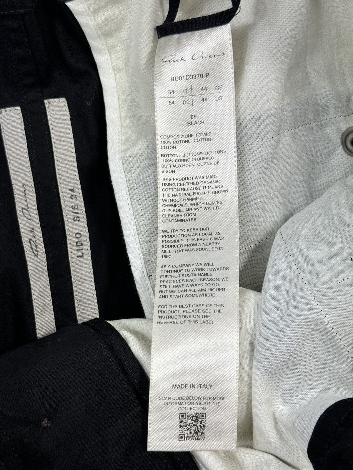 Rick Owens ZIP DETAIL CASUAL TRACK PANTS Size US 36 / EU 52 - 4 Thumbnail
