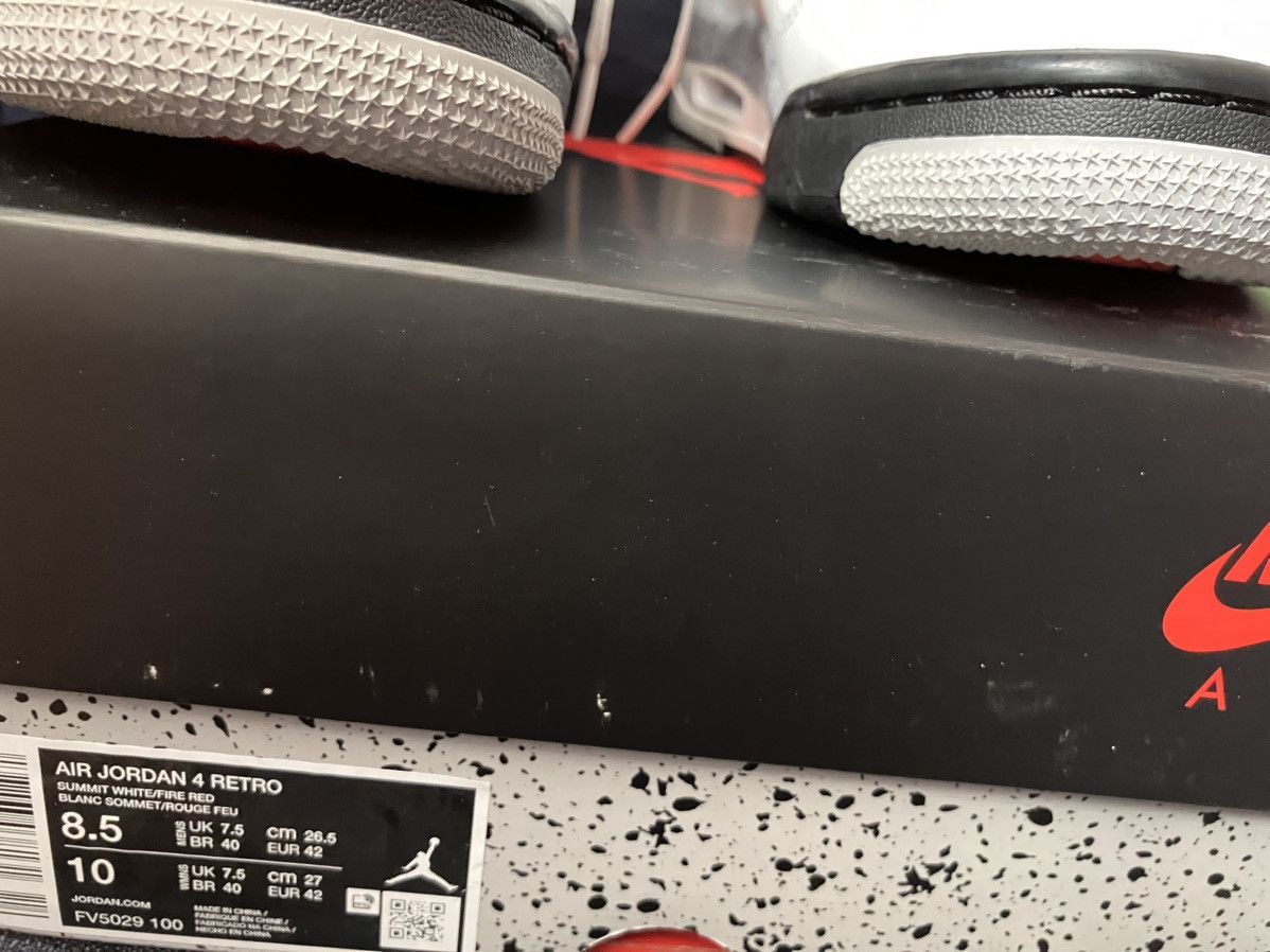 Jordan Brand White cement 4’s sz 8.5 Size US 8.5 / EU 41-42 - 7 Thumbnail