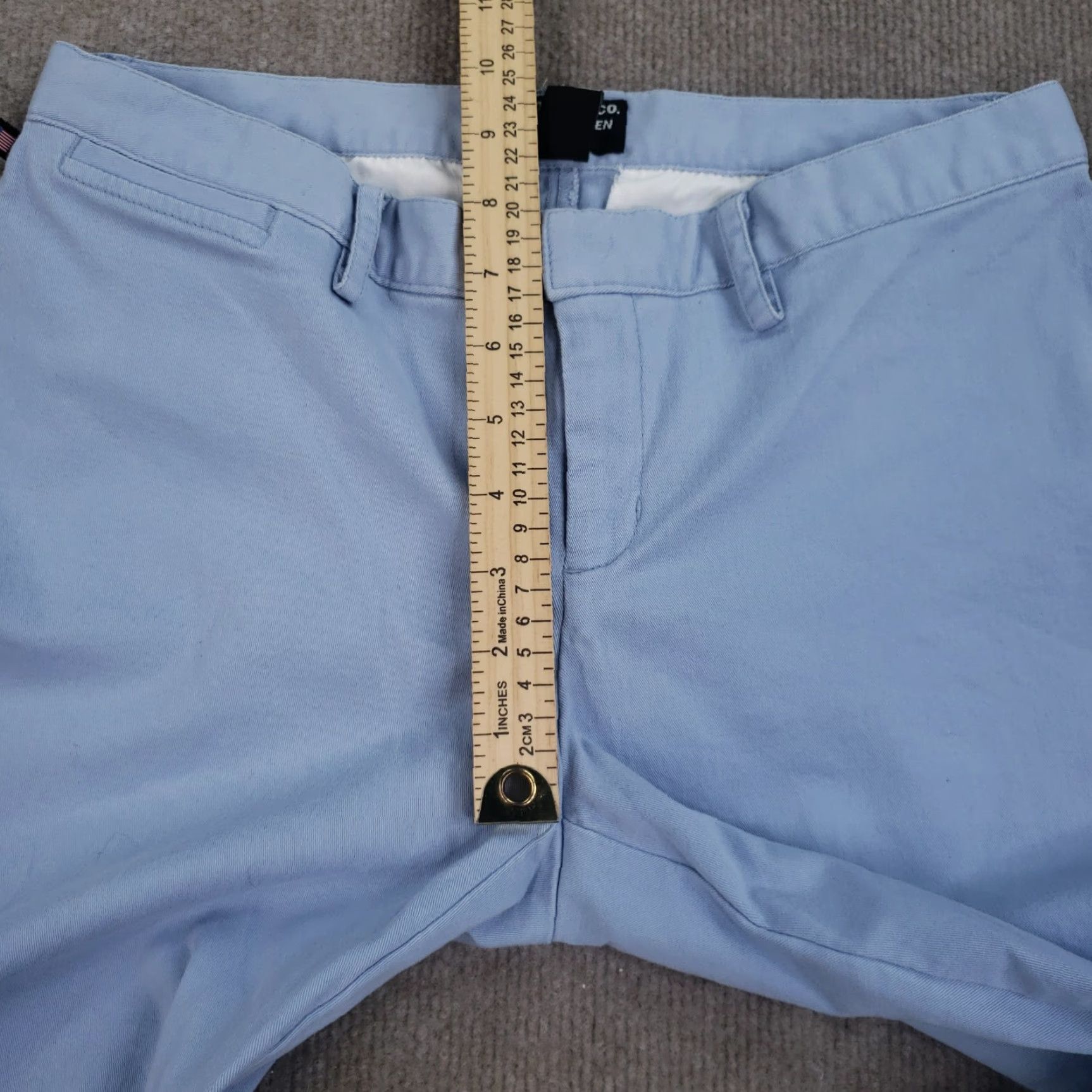 Ralph Lauren Ralph Lauren Polo Jeans Co Women Blue Straight Leg Ankle Stretch Pants Size 4 (30x23) Size 27" / US 4 / IT 40 - 6 Thumbnail