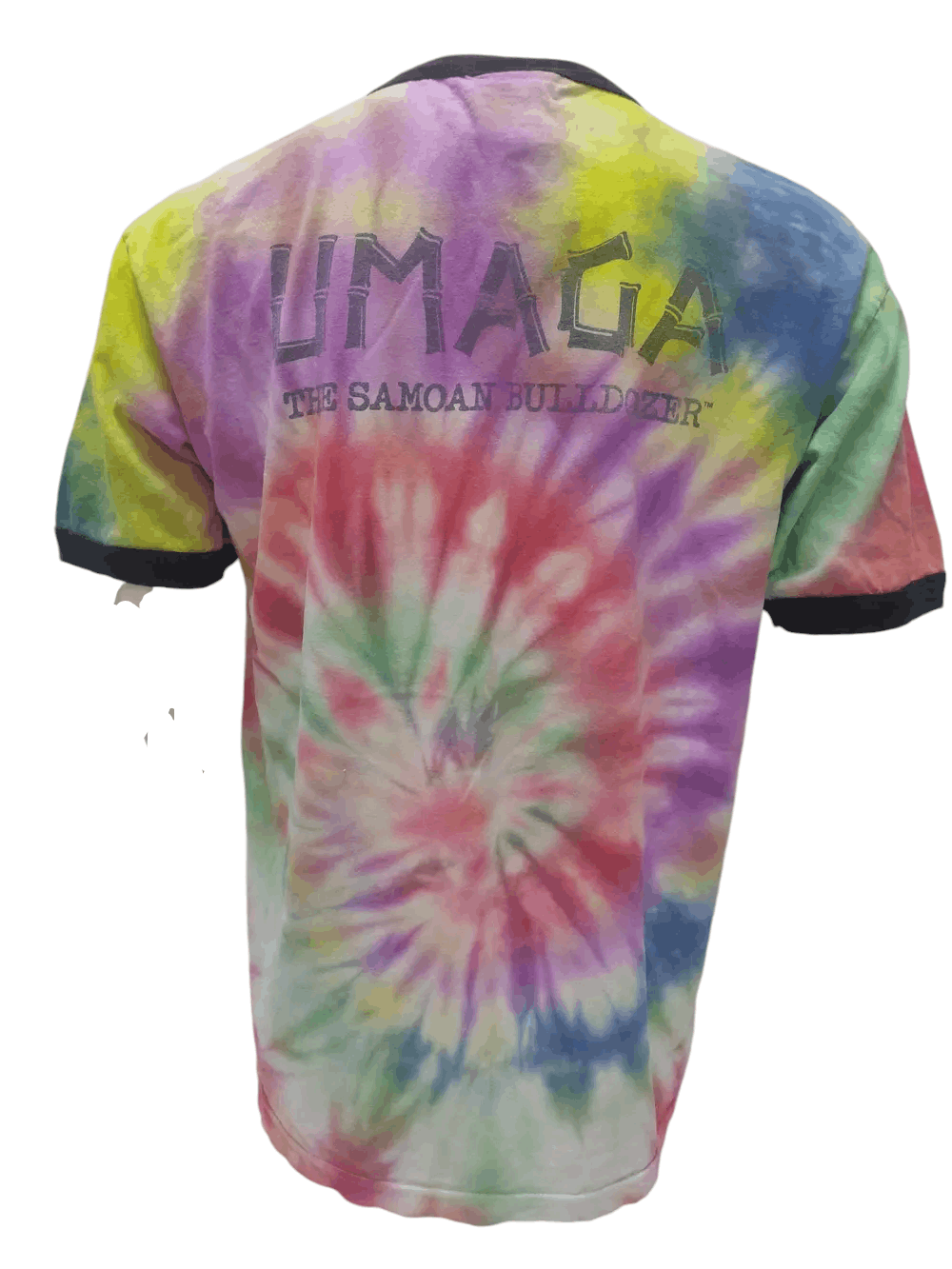 Vintage Vintage Umaga WWF tshirt Size US XL / EU 56 / 4 - 2 Thumbnail