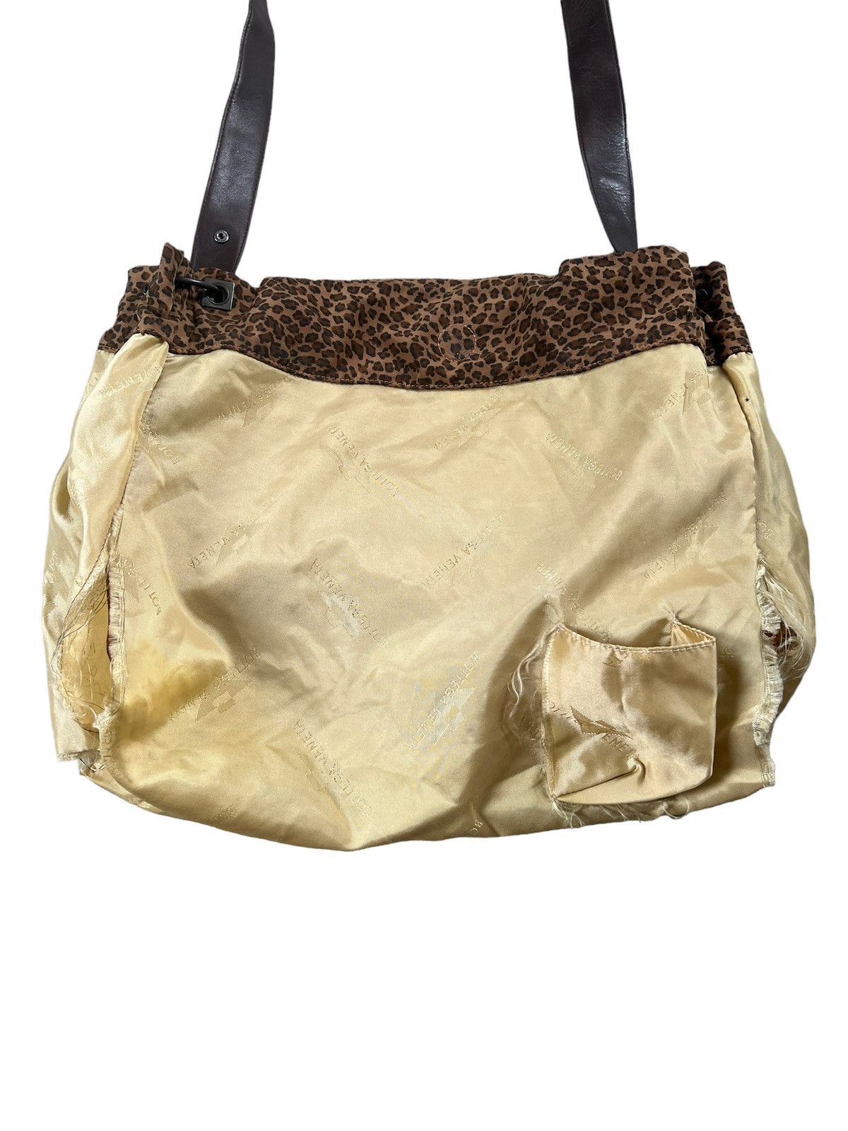 Bottega Veneta × Vintage Vintage Bottega Veneta Leopard Print Crossbody Bag Size ONE SIZE - 13 Thumbnail