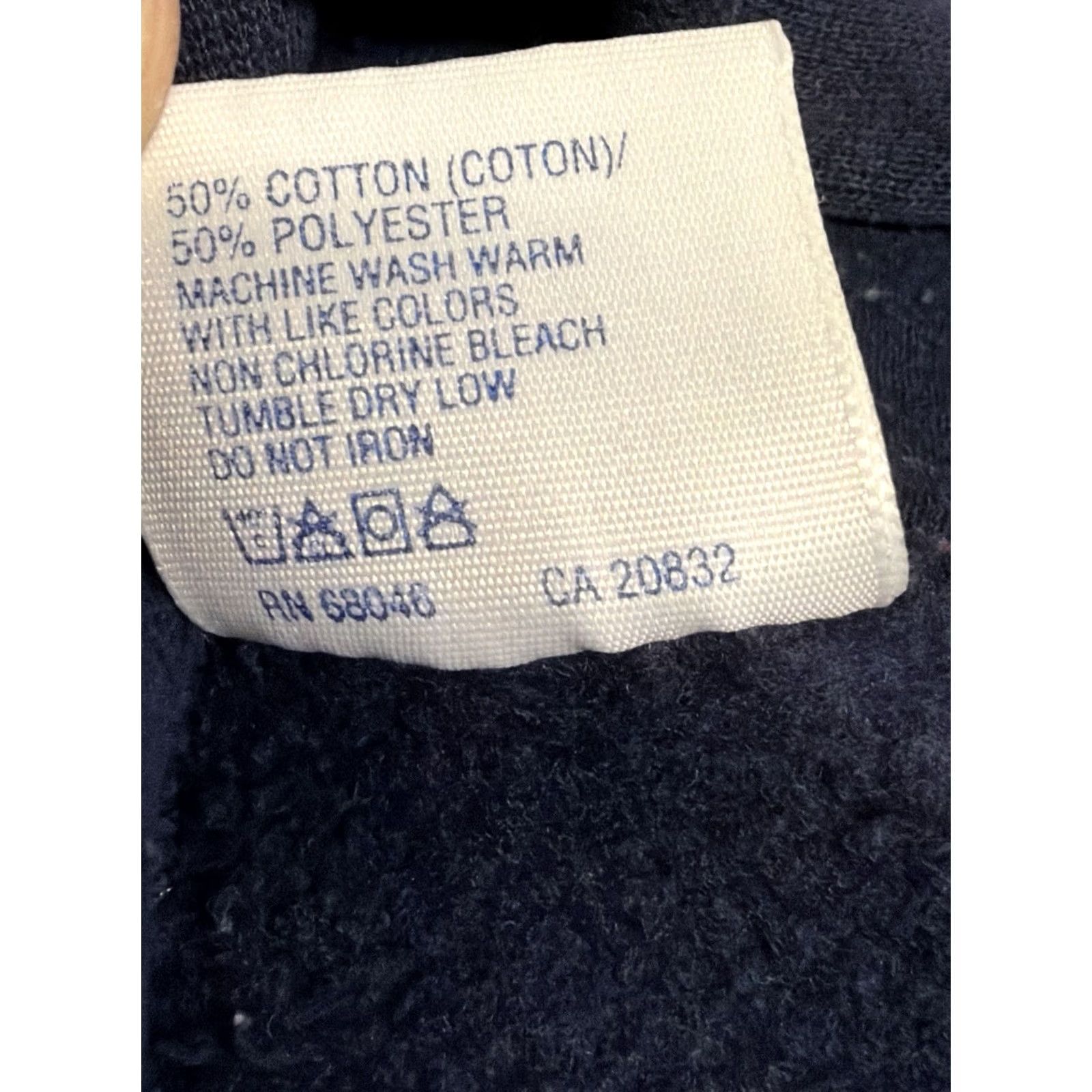 Vintage Vintage Discus Athletic Hoodie Mens 2XL Navy Blue 90s Made In USA Discus Athletic by Tultex Hoodie Mens 2XL Navy Blue 90s USA Classic Size US XXL / EU 58 / 5 - 6 Thumbnail