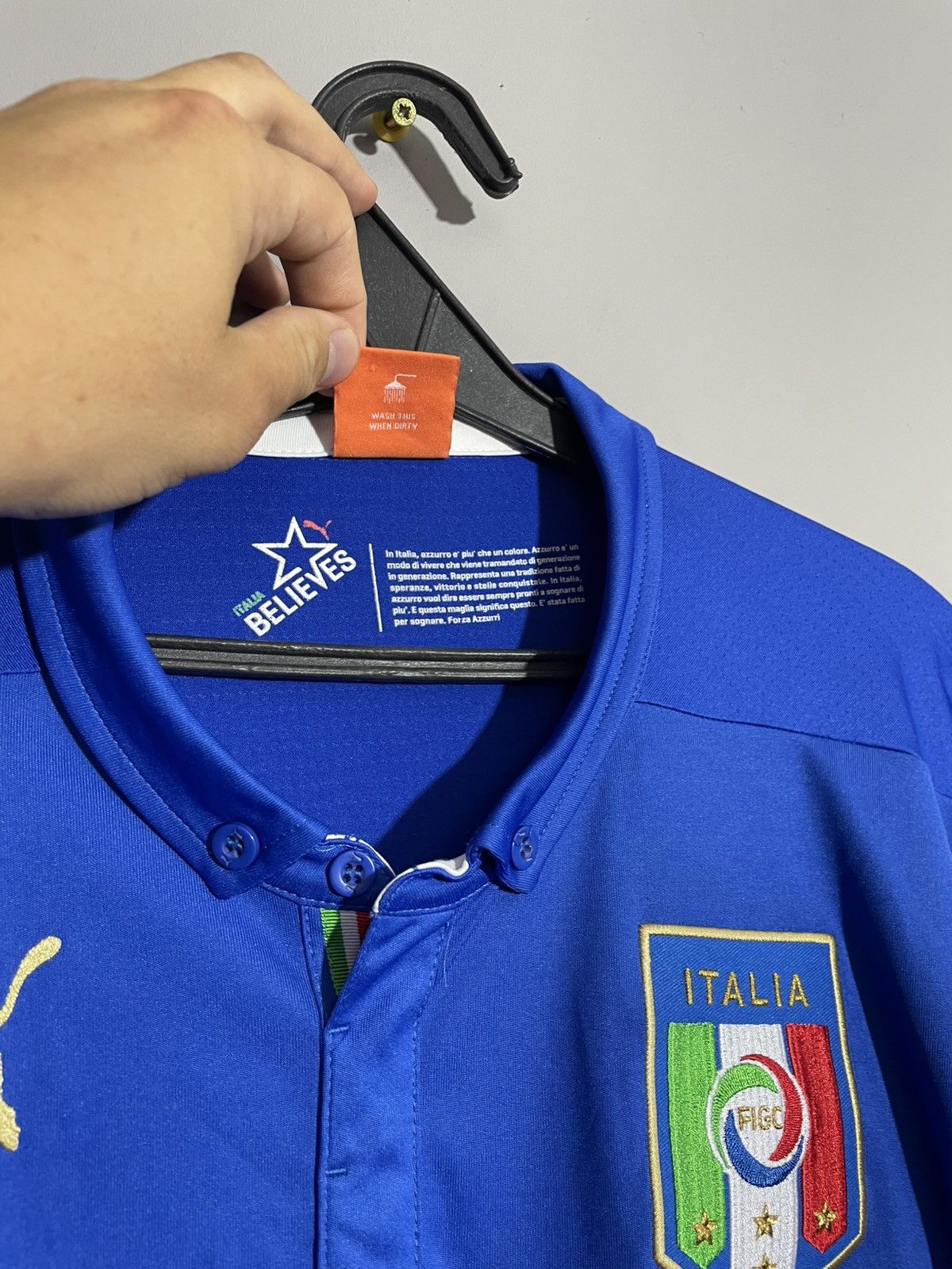 Puma Italy National Football Team 2014/15 Jersey Puma size Xl Size US XL / EU 56 / 4 - 8 Thumbnail