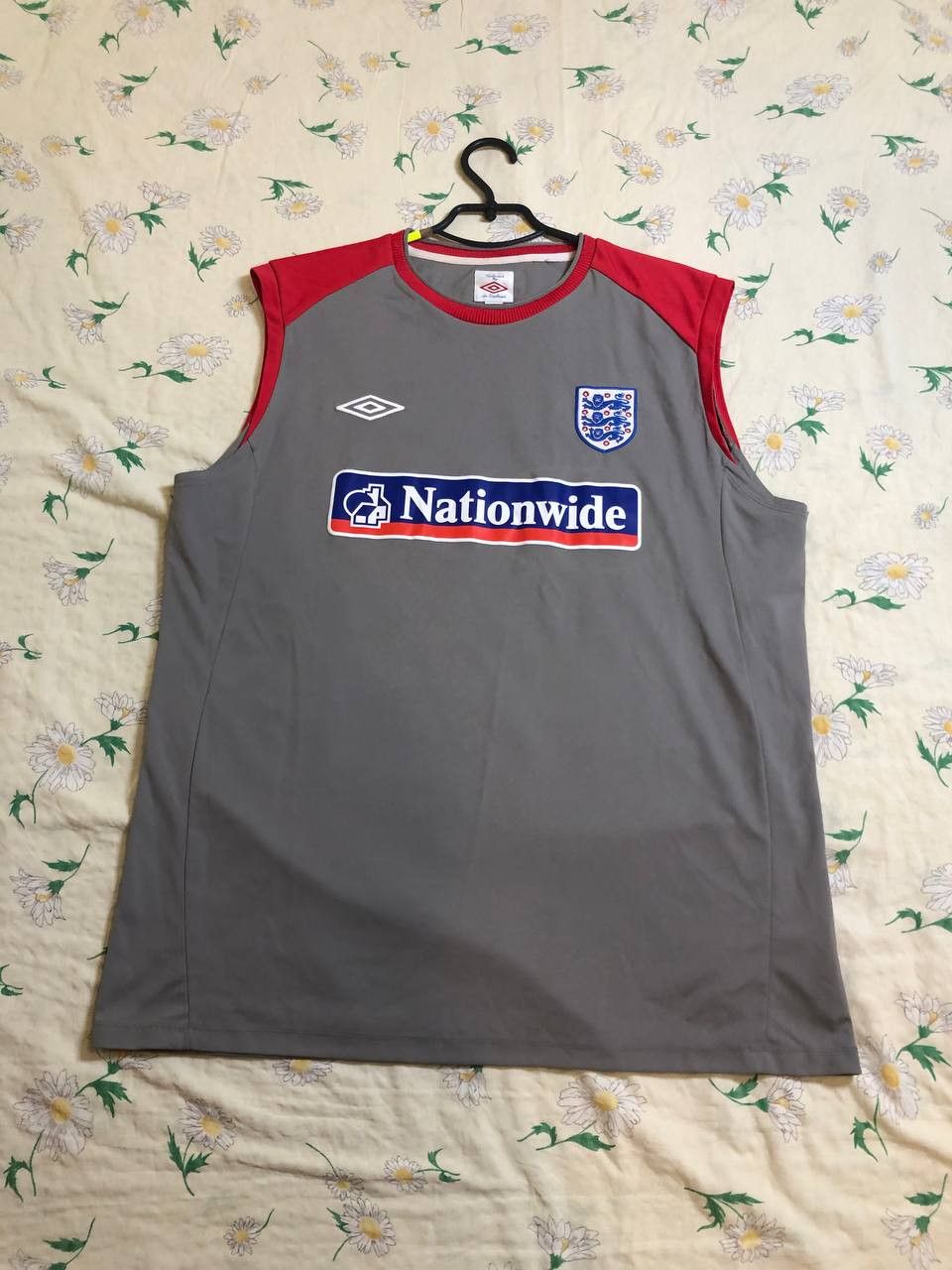 Umbro England Training Football Sleeveless Shirt Jersey Umbro Size US XXL / EU 58 / 5 - 1 Thumbnail