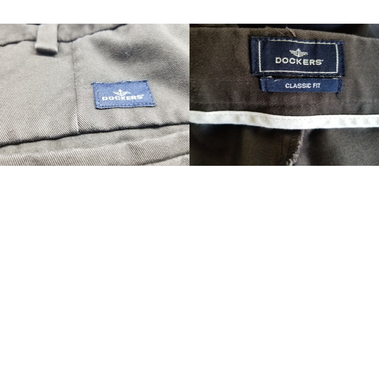 Dockers DOCKERS Pants Mens 40X32 Brown Straight Leg Trousers Classic Fit Size US 40 / EU 56 - 8 Thumbnail