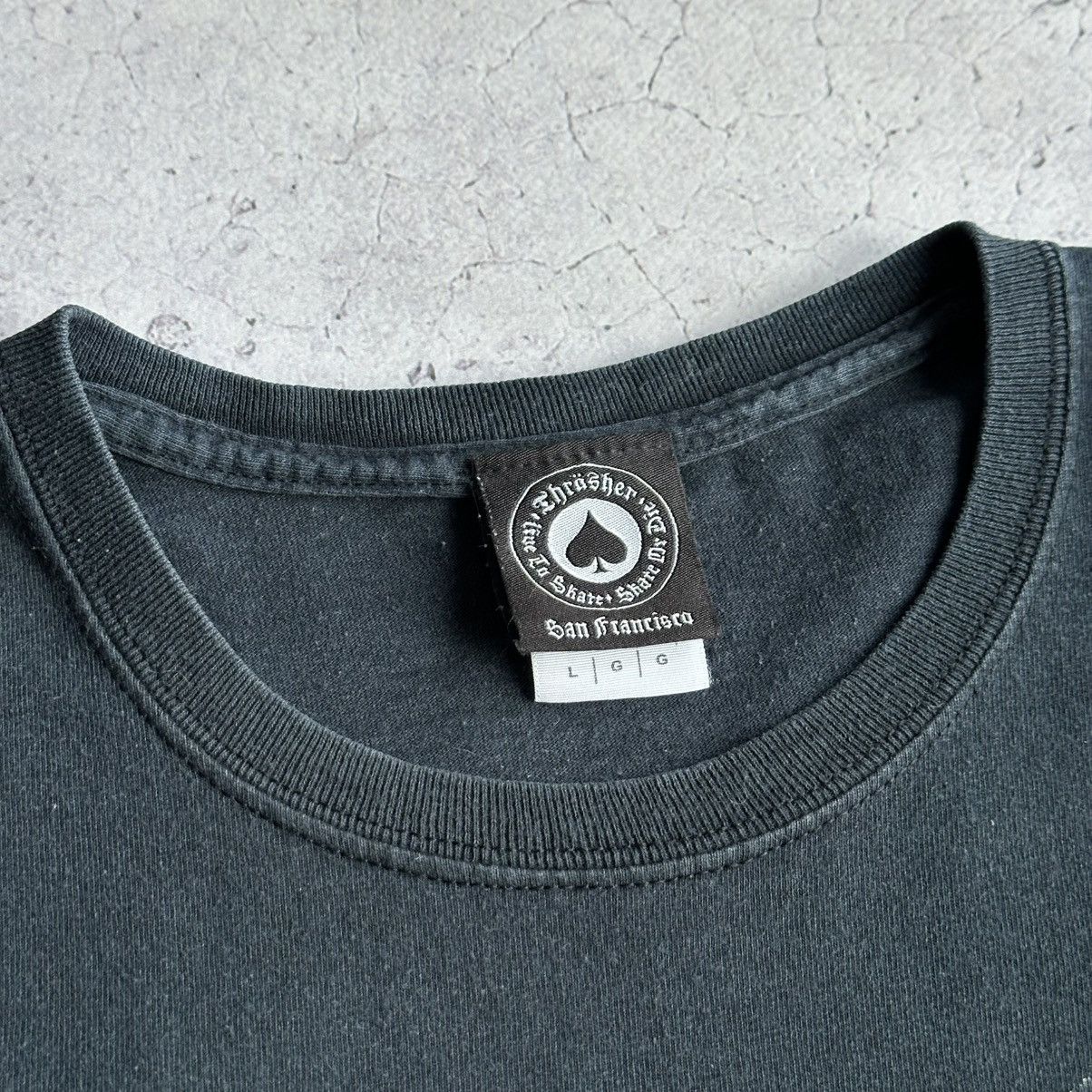 Thrasher VINTAGE Y2K THRASHER FLAME LOGO TEE Size US L / EU 52-54 / 3 - 7 Thumbnail