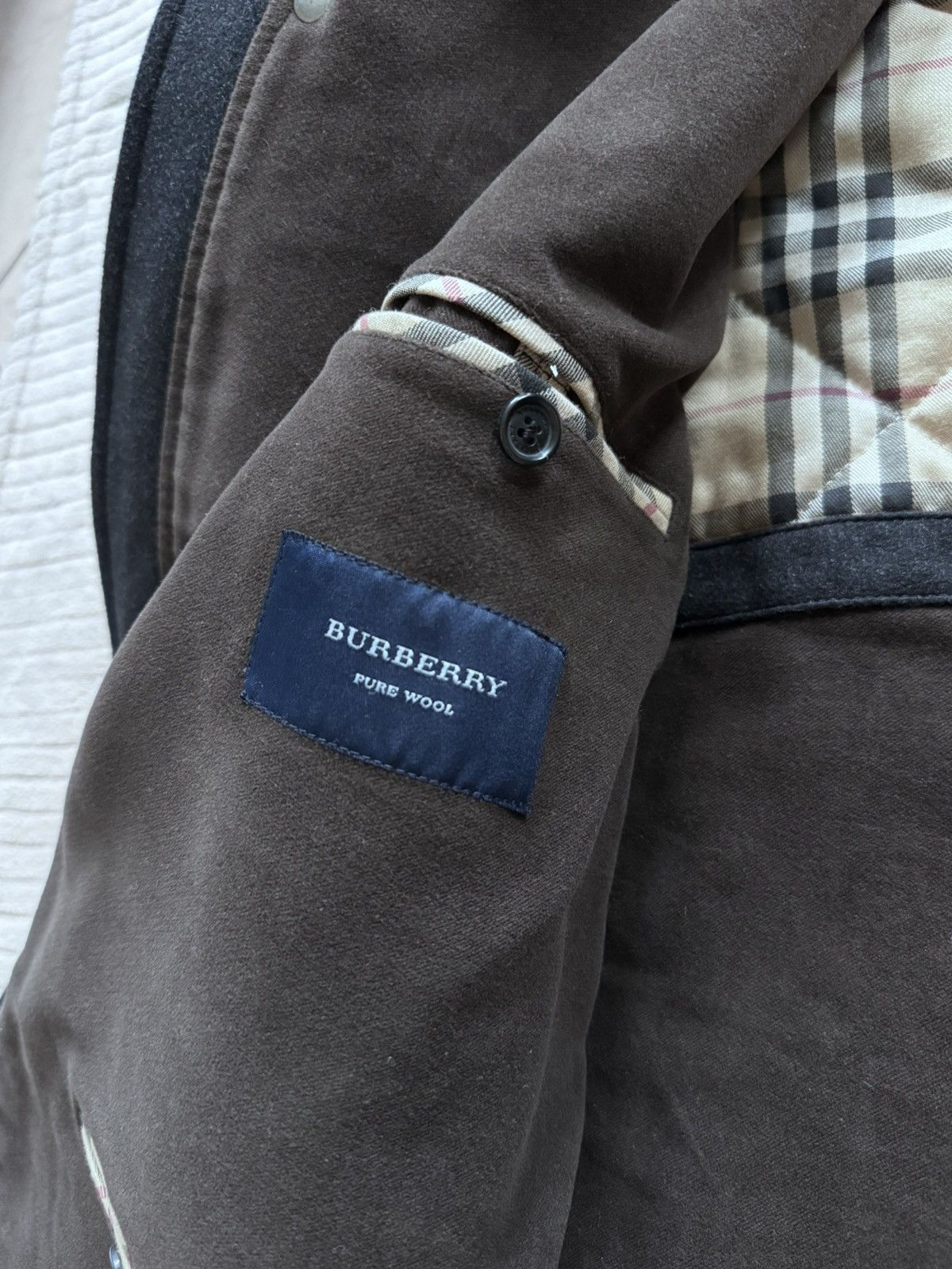 Burberry Burberry wool vintage luxury coat Size US XL / EU 56 / 4 - 6 Thumbnail