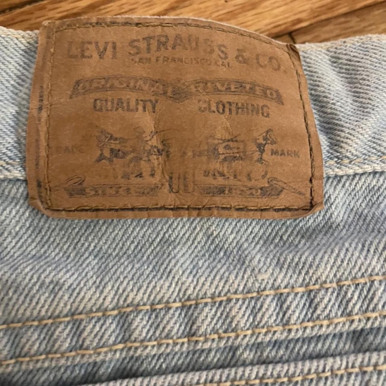 Levi's Vintage 80’s Levi’s Denim High Rise Jeans Size 38" / US 16 / IT 52 - 3 Thumbnail
