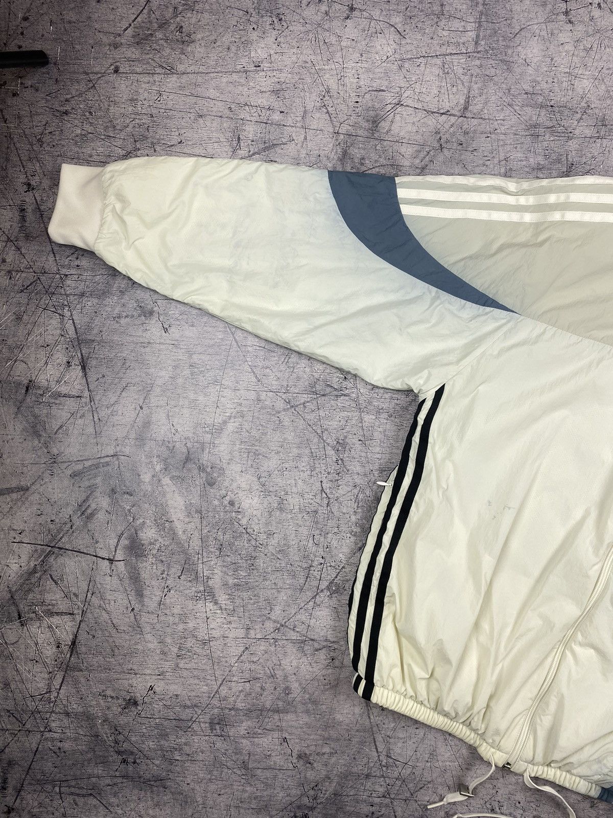 Adidas × Vintage Vintage Y2K Adidas Bomber Drill Jacket Size S Size US S / EU 44-46 / 1 - 3 Thumbnail