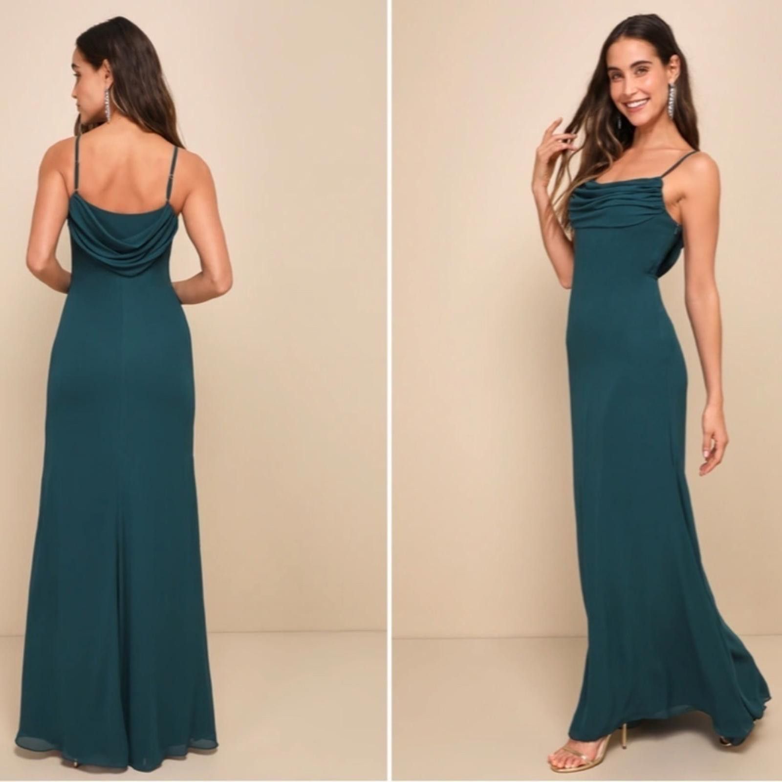 Lulus LULU's Prom Wedding Bridesmaid Romantic Sexy Elegant Maxi Size S / US 4 / IT 40 - 3 Thumbnail