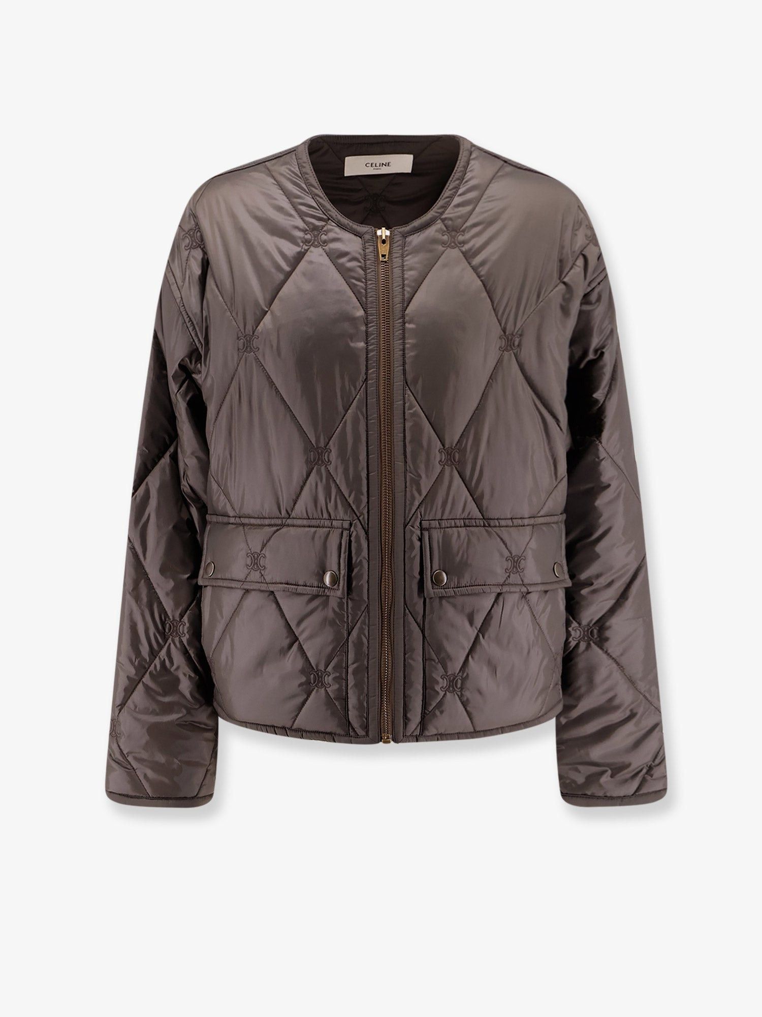 Celine Celine Triomphe quilted jacket Tag Size FR 34 Women - USA Tariffs Included Size XS / US 0-2 / IT 36-38 - 1 Thumbnail