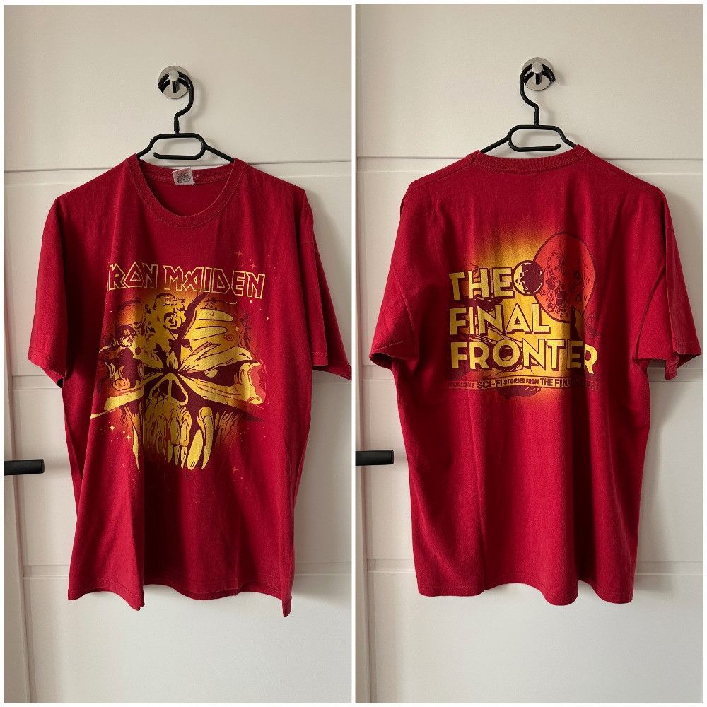 Band Tees Iron Maiden the Final Frontier vintage band t shirt rock Size US XL / EU 56 / 4 - 1 Thumbnail