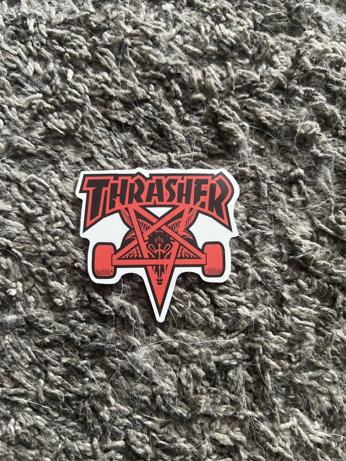 Thrasher Thrasher Skate Goat Sticker Size ONE SIZE - 1 Thumbnail