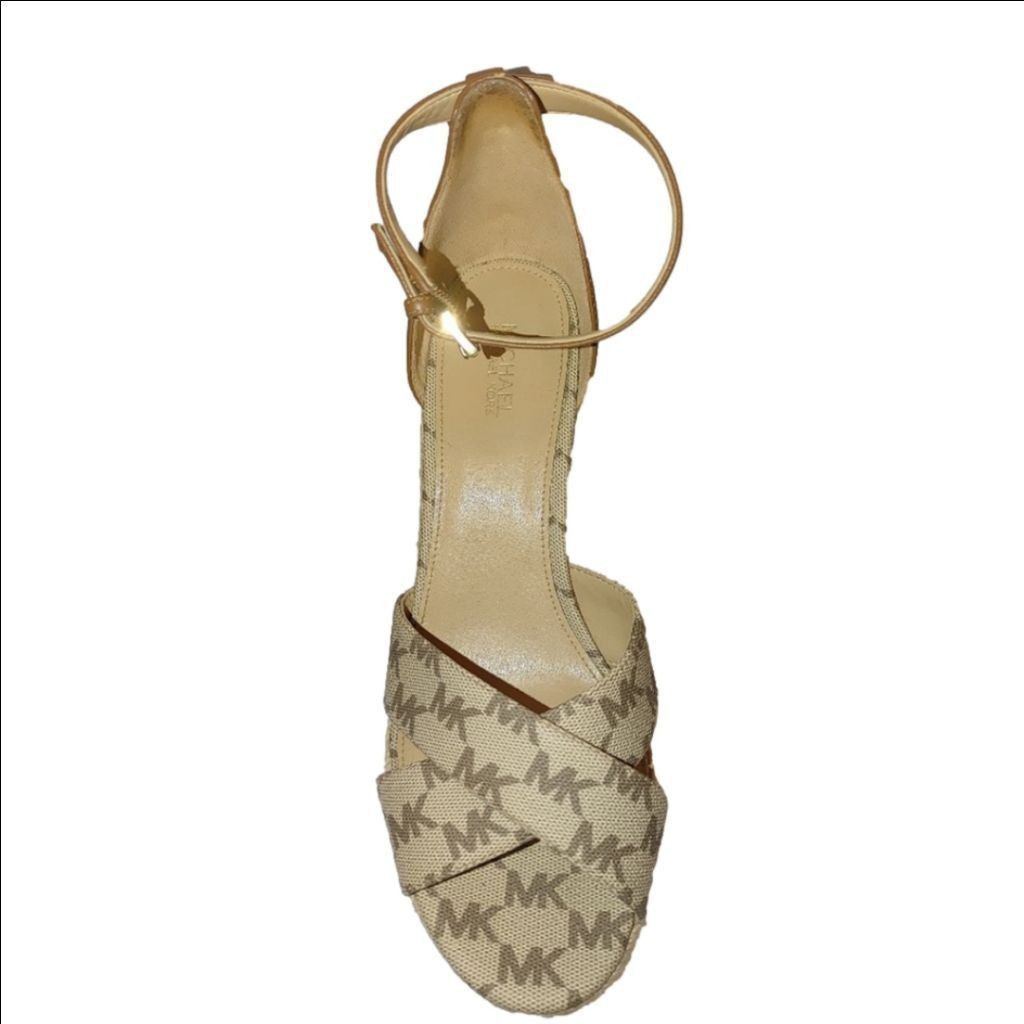 Michael Kors Michael Kors Kimberly Wedge Sandals Size 7.5 Size US 7.5 / IT 37.5 - 1 Thumbnail