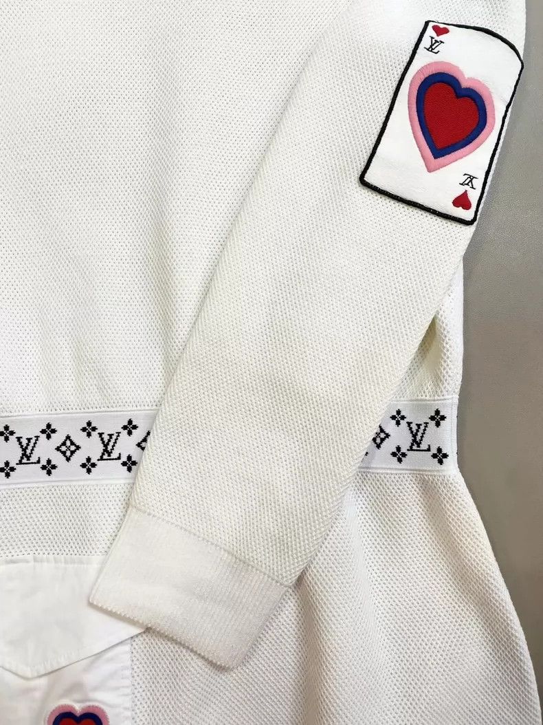 Louis Vuitton Louis Vuitton White logo knit dress Size XS / US 0-2 / IT 36-38 - 5 Thumbnail