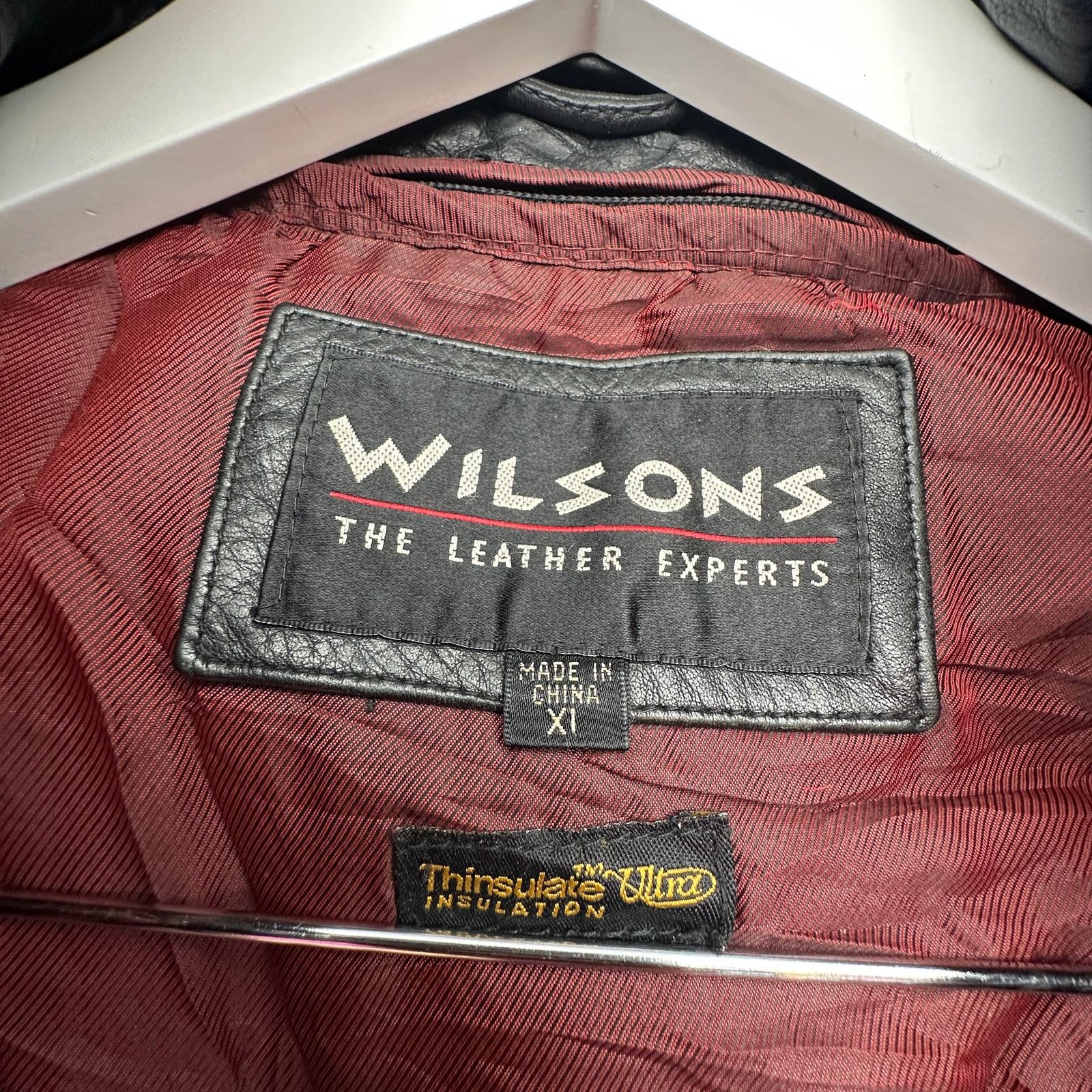 Wilsons Leather VTG Wilsons Leather Jacket XL Thinsulate Insulated Quited Size US XL / EU 56 / 4 - 3 Thumbnail