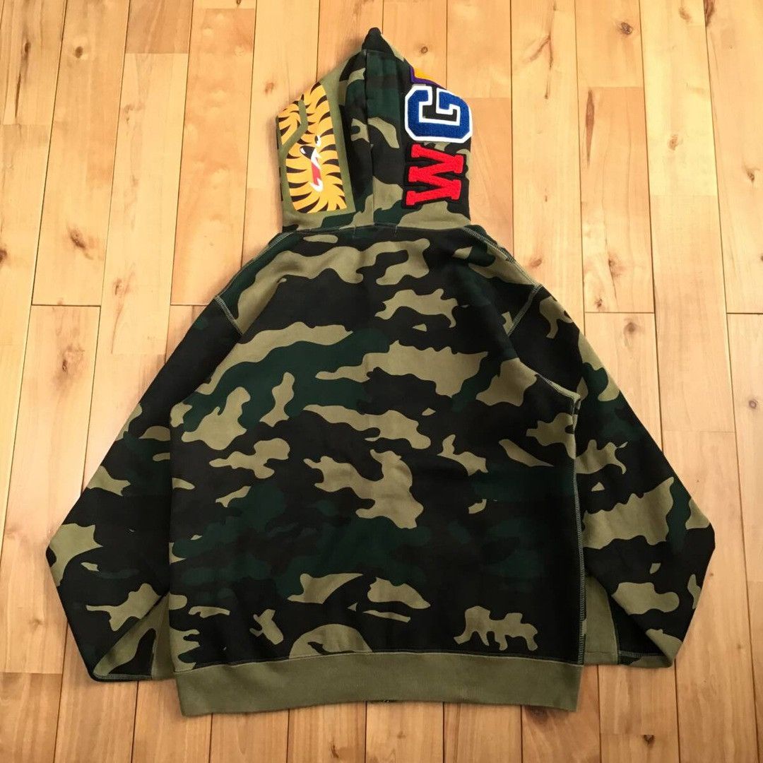Bape × Nigo BAPE Shark full zip hoodie woodland camo a bathing ape NIGO Size US S / EU 44-46 / 1 - 2 Thumbnail