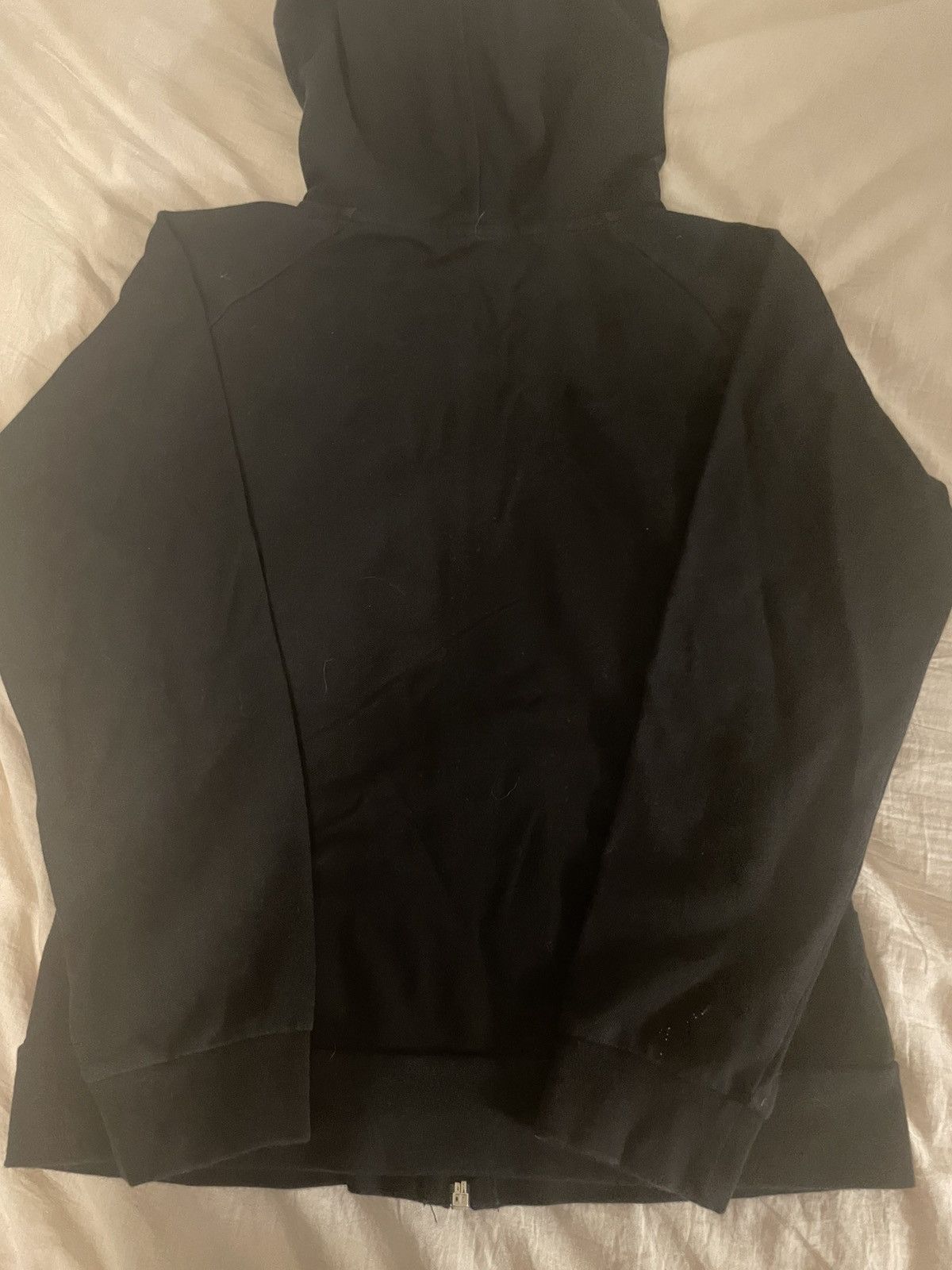 Burberry Y2K Burberry Black Zip Up Hoodie with Red Embroidered Logo Size XS / US 0-2 / IT 36-38 - 7 Thumbnail