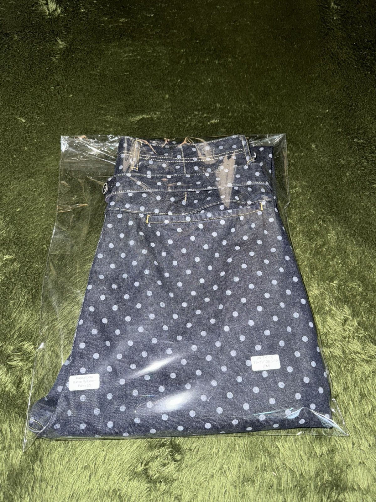 Kapital [2] KAPITAL Dot Pattern Button-Fly Denim Pants Size US 30 / EU 46 - 14 Thumbnail