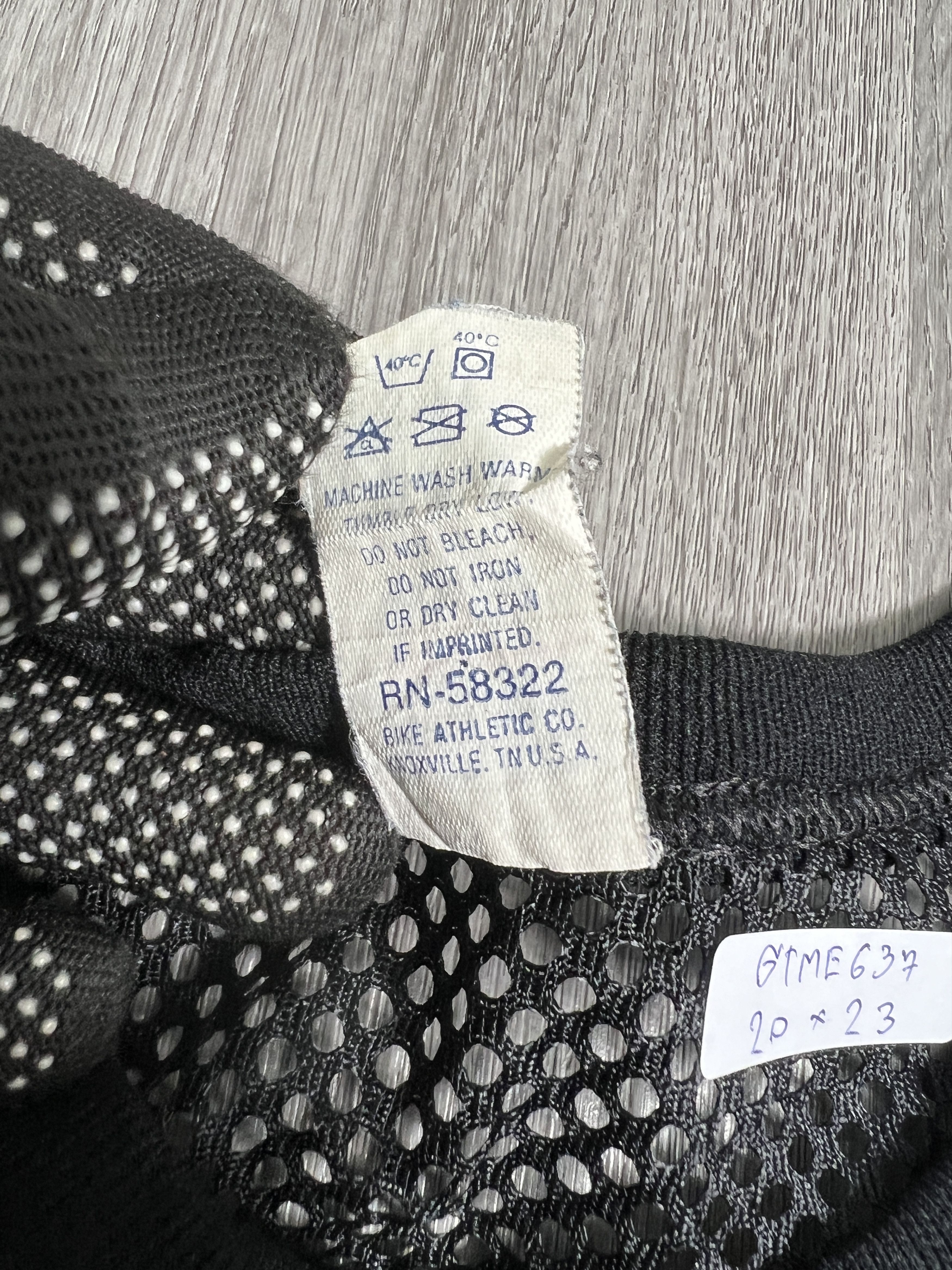 Vintage Y2K Vintage Bike Athletic Black Mesh Jersey (M) GTME637 Size US M / EU 48-50 / 2 - 5 Thumbnail
