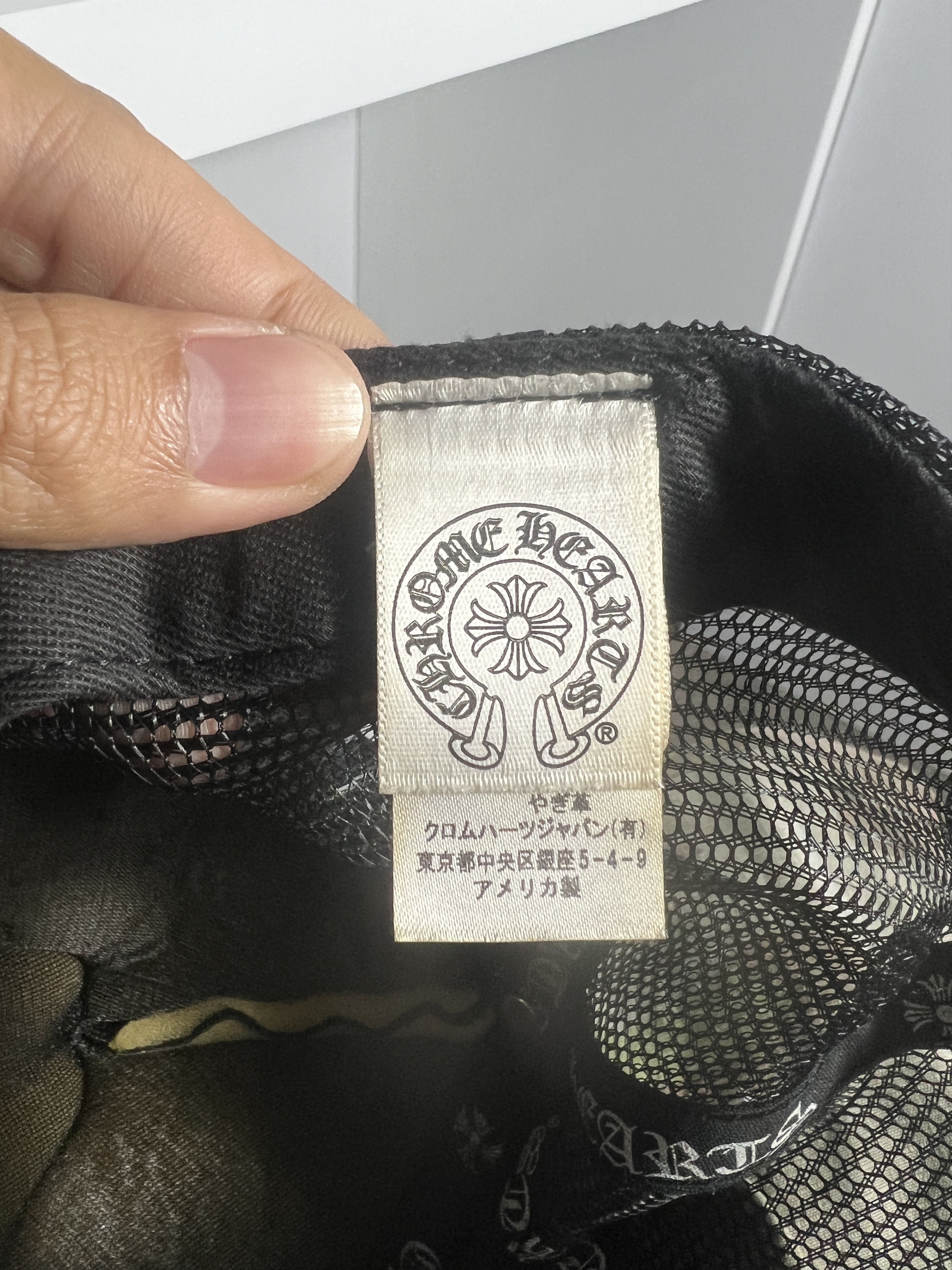 Chrome Hearts × The Rolling Stones Chrome Hearts x Rolling Stones Leather Patch Trucker Hat Size ONE SIZE - 11 Thumbnail