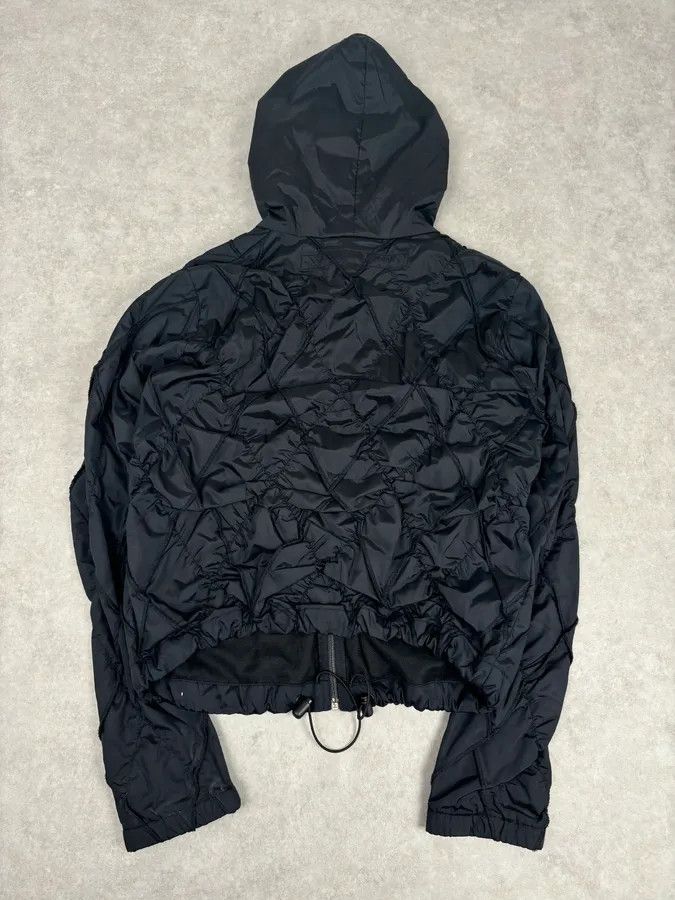 Marithe + Francois Girbaud AW2000 Marithé + François Girbaud Black Structure Hooded Jacket Size US S / EU 44-46 / 1 - 6 Thumbnail